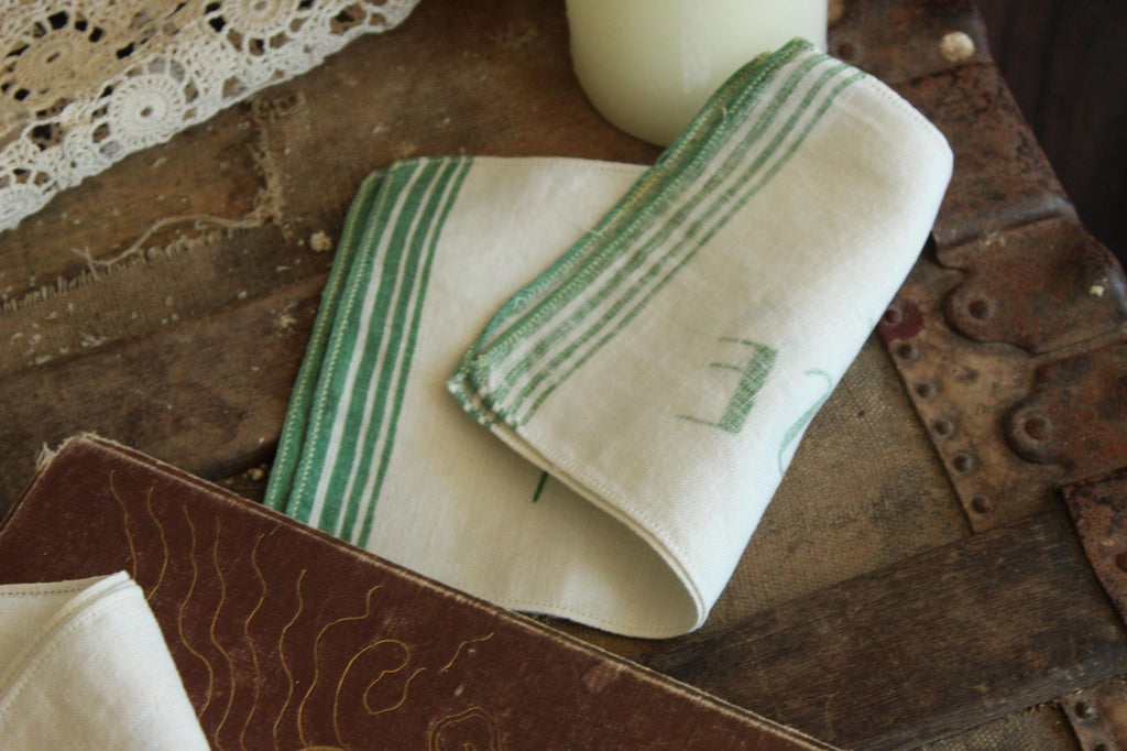 Vintage 1950s Novelty Drink Set of Eleven Cocktail/Bar Napkins