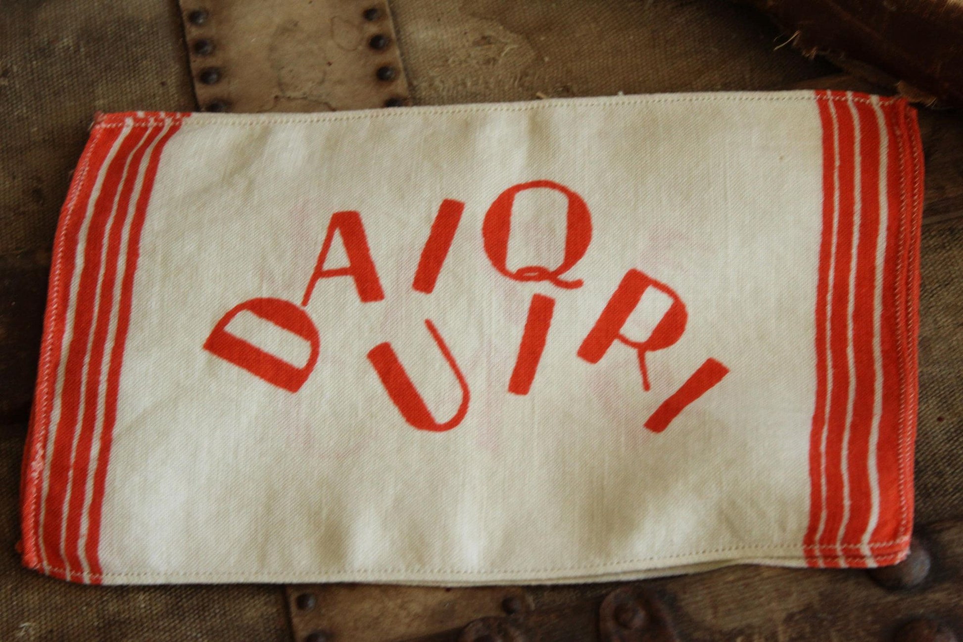 Vintage 1950s Novelty Drink Set of Eleven Cocktail/Bar Napkins