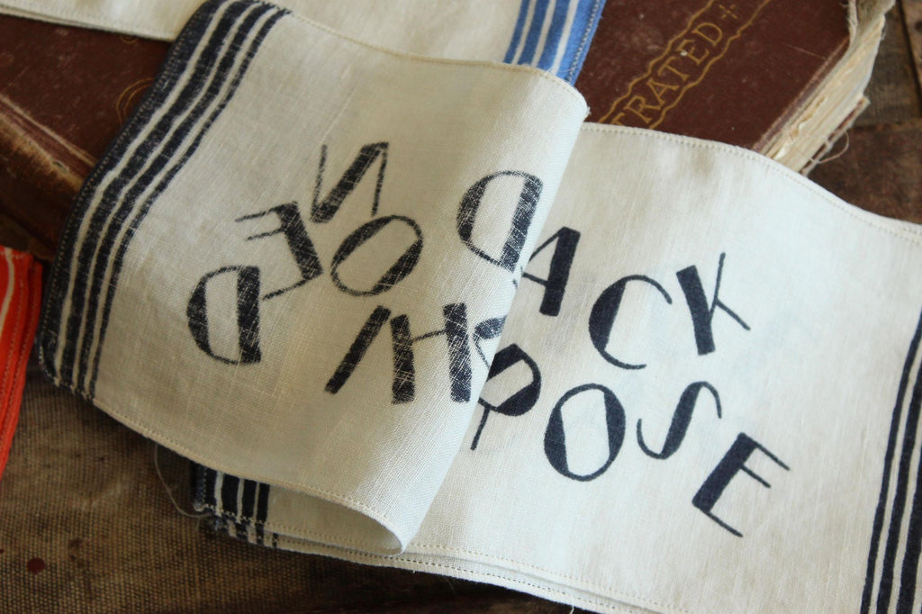 Vintage 1950s Novelty Drink Set of Eleven Cocktail/Bar Napkins