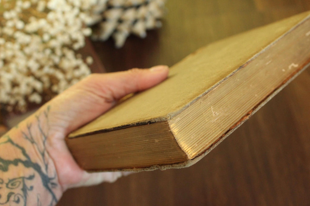 Vintage 1880s Book, Elizabeth Barrett Browning, "Aurora Leigh, A Poem in Nine Books"