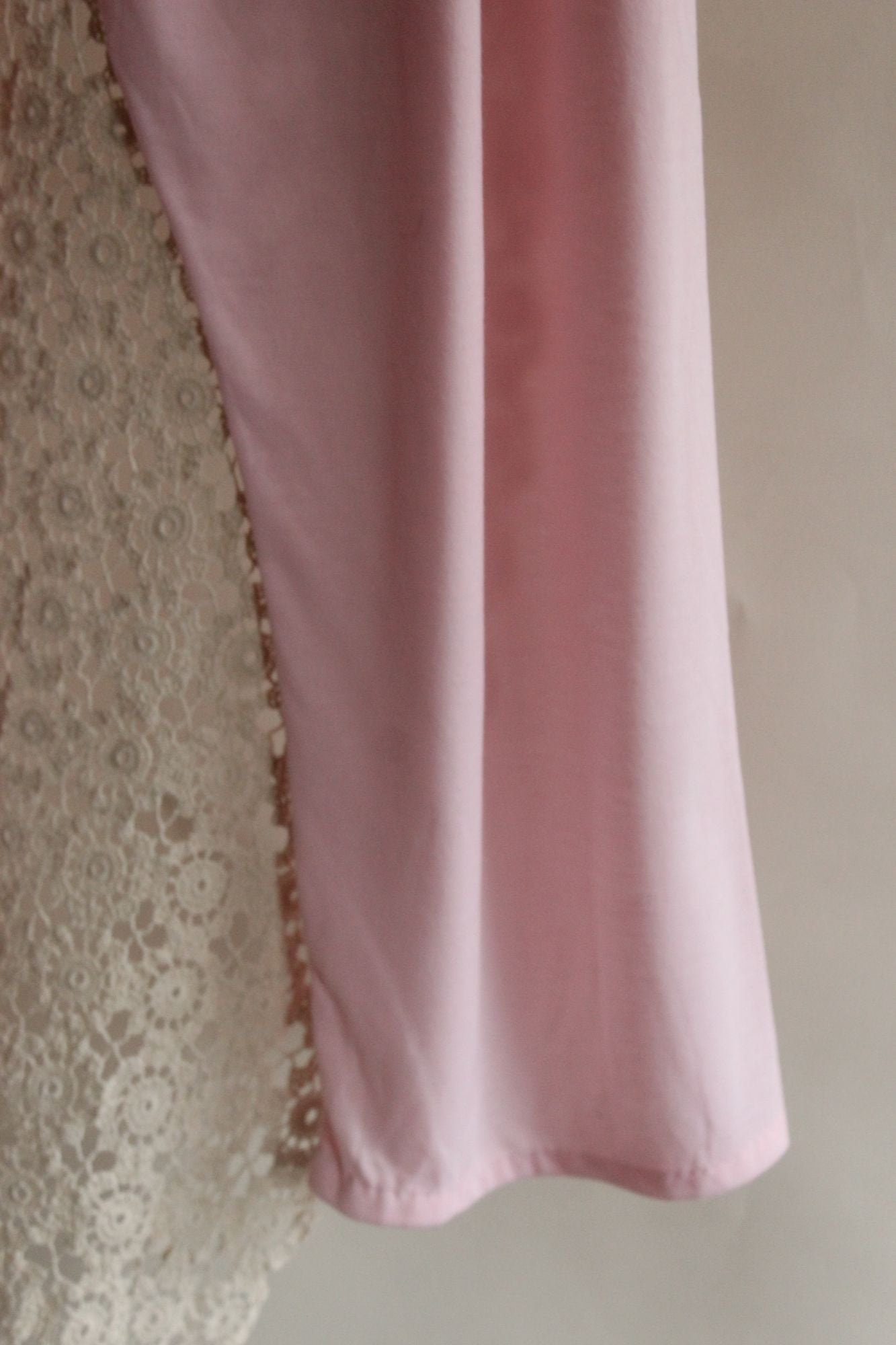 Vintage 2000s Pink Adonna PJ Pants And Top Set