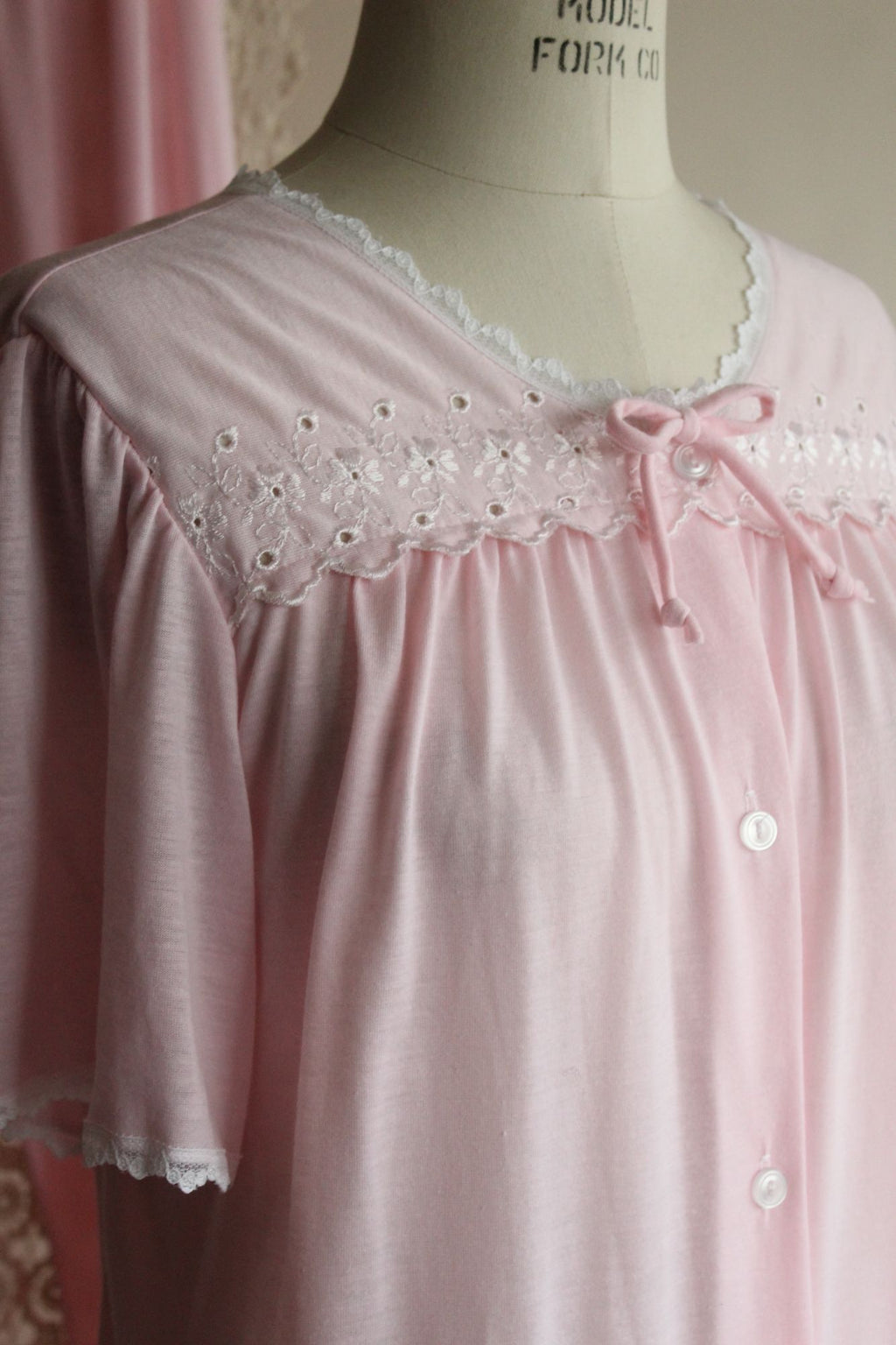 Vintage 2000s Pink Adonna PJ Pants And Top Set