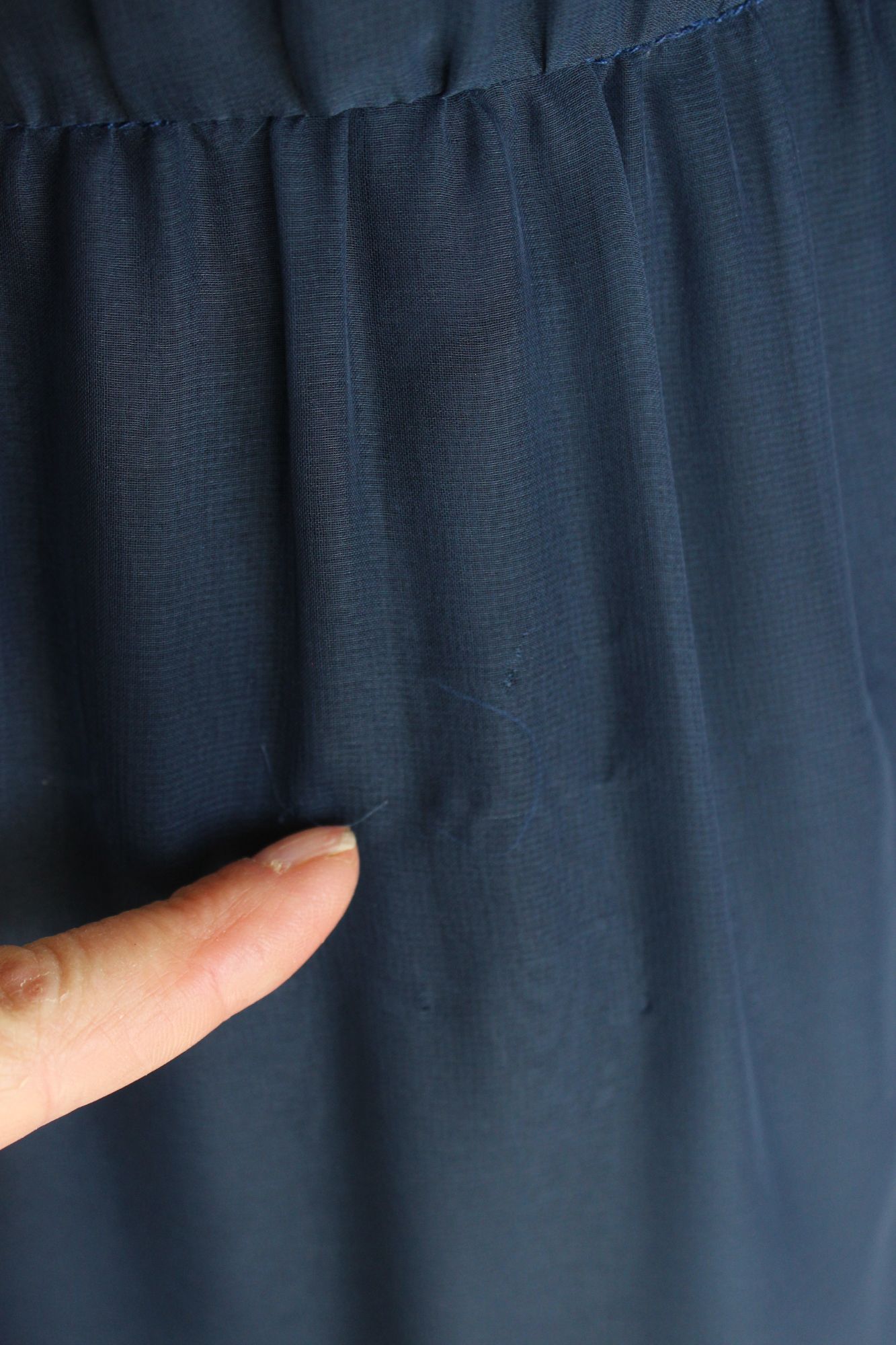 Vintage 1960s Victoria Royal Ltd. Navy Blue Cocktail Dress