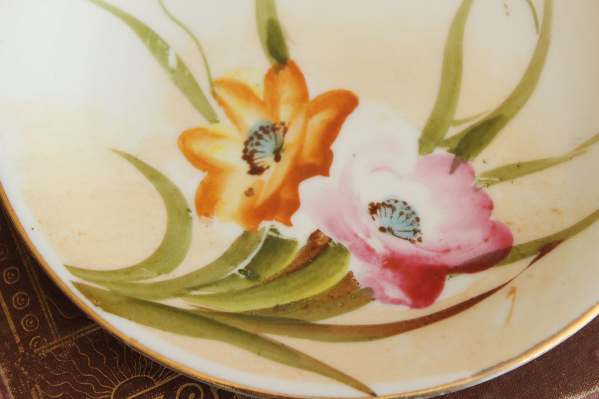 Vintage 1920s Nippon Hand Painted Small Plate