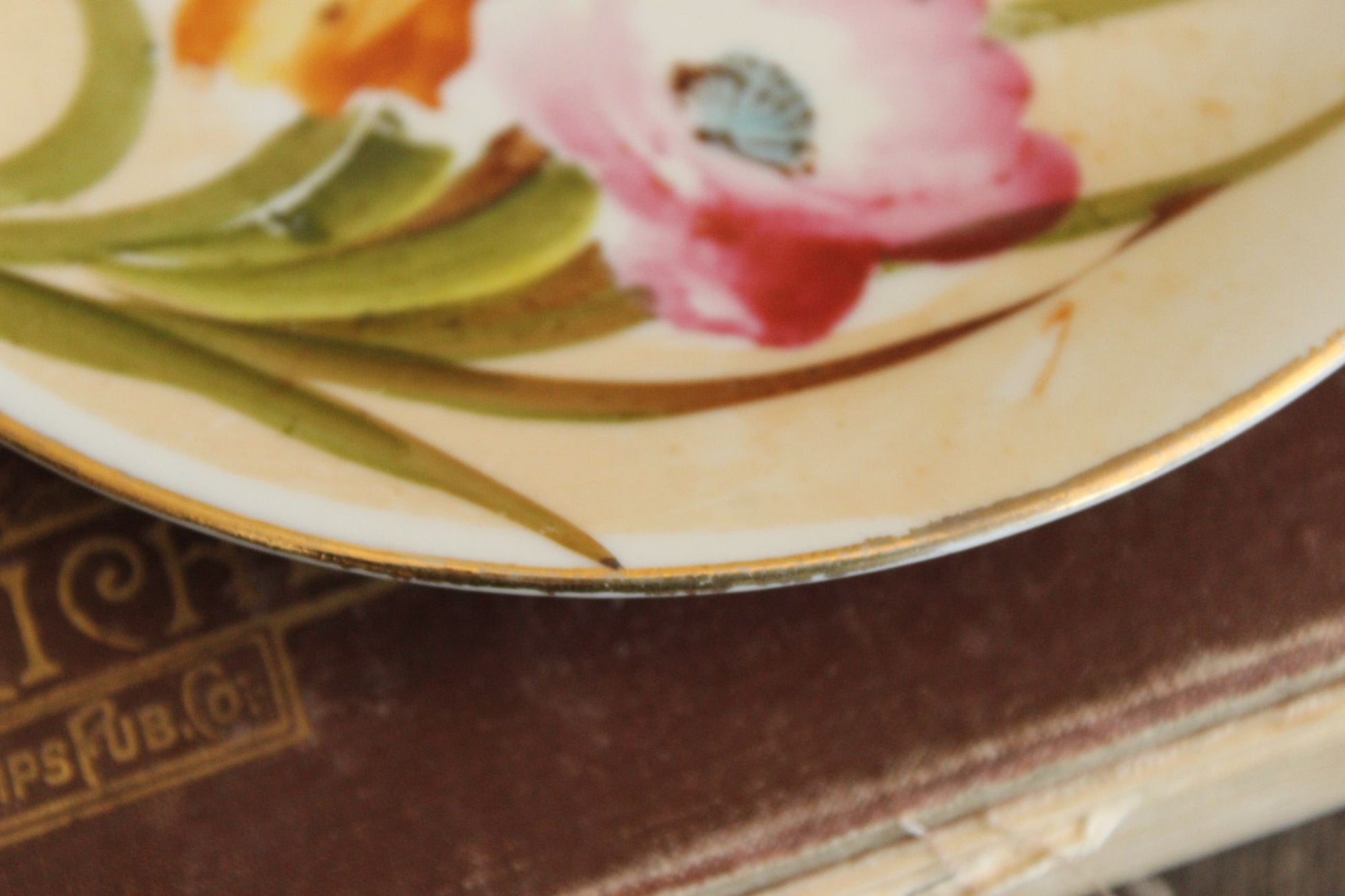 Vintage 1920s Nippon Hand Painted Small Plate