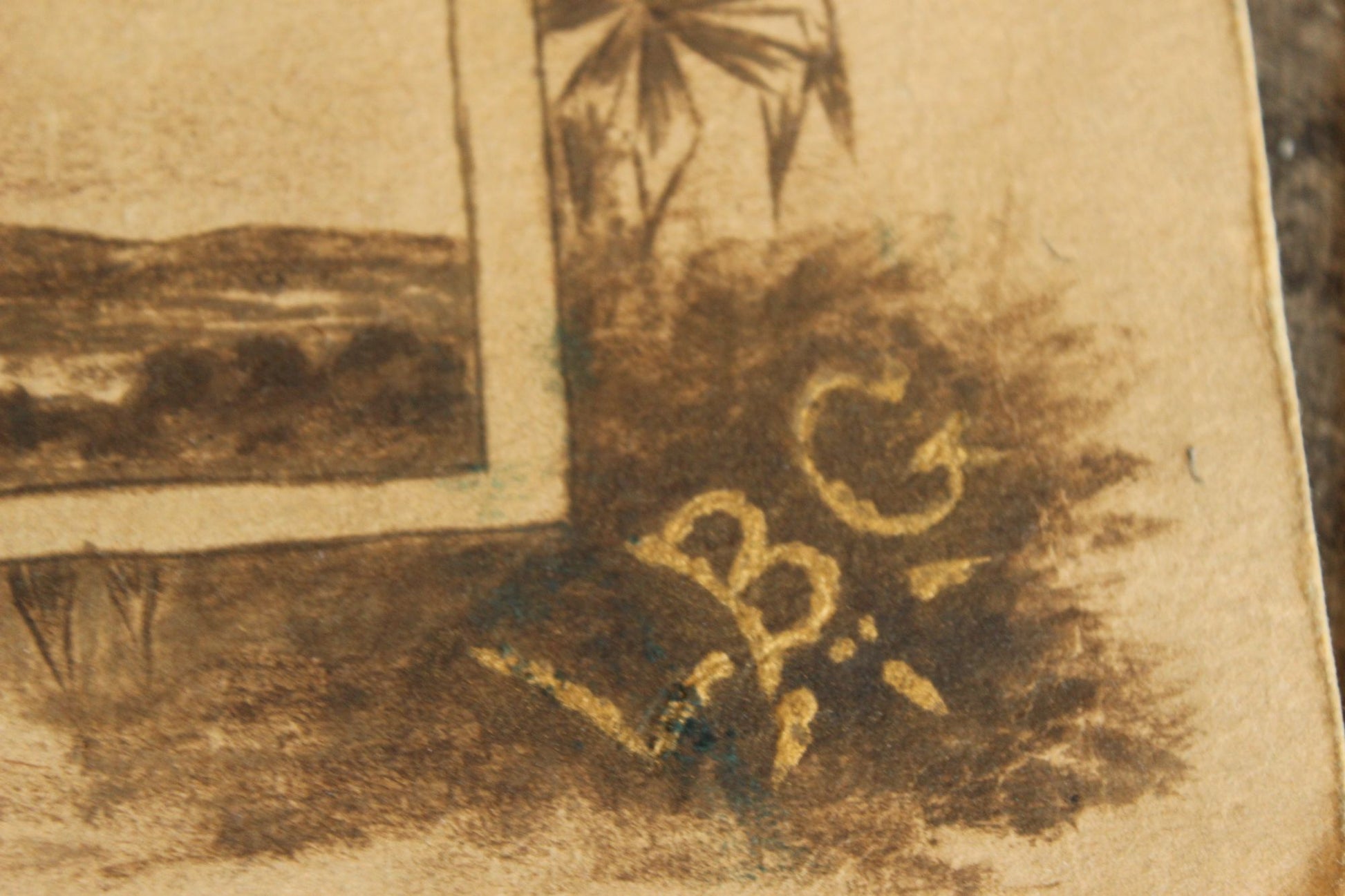 Vintage 1950s Home Made Scrapbook