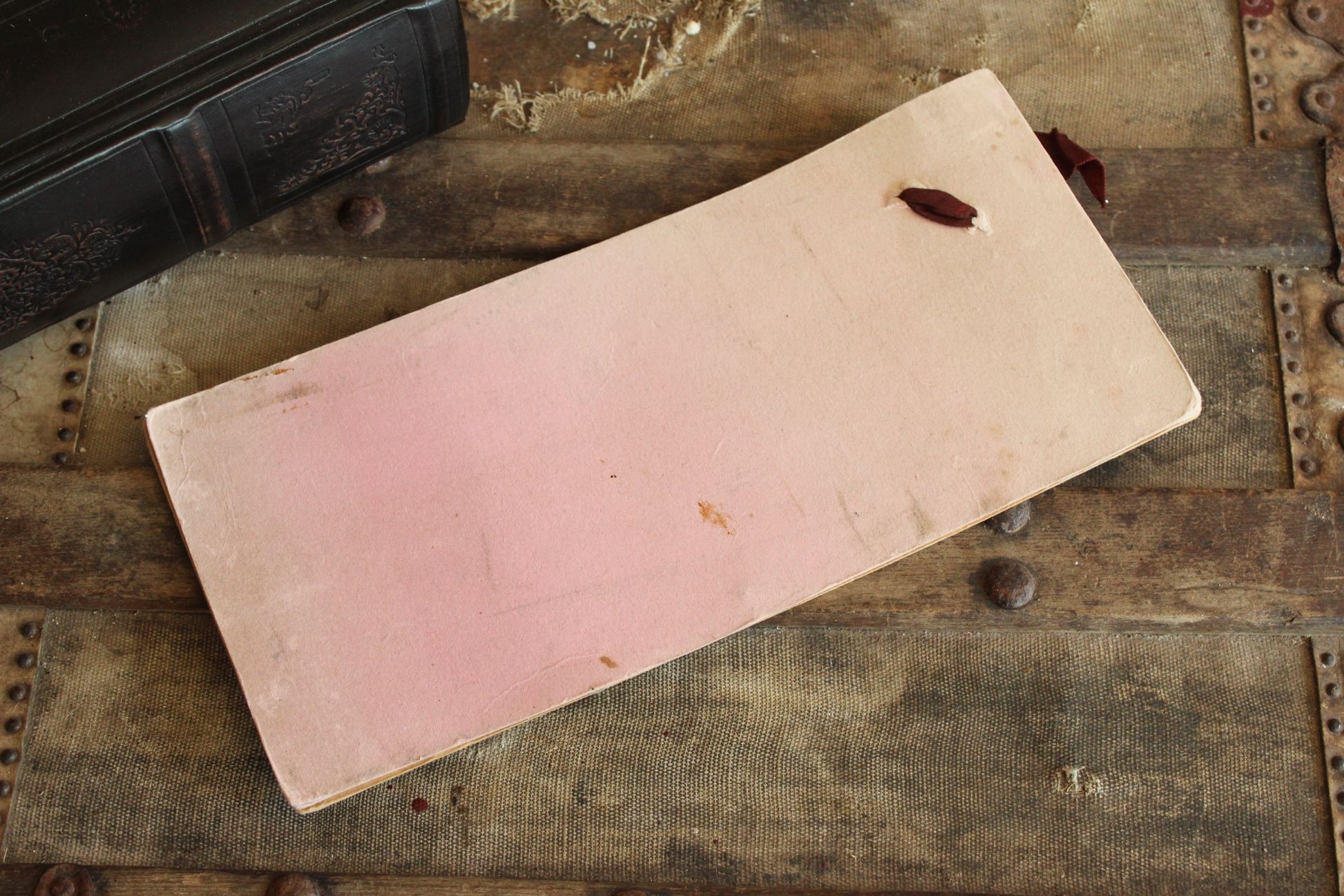 Vintage 1950s Home Made Scrapbook