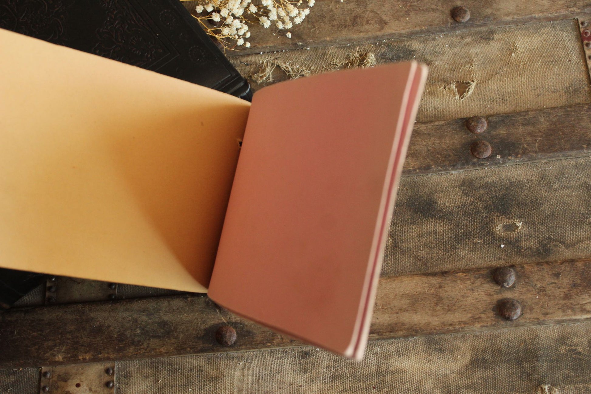 Vintage 1950s Home Made Scrapbook