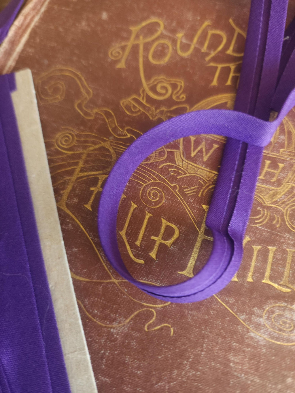 Vintage 1970s Purple Bias Tape Trim: 1/2" Wide Scroll, 3 and 1/3 Yards Piece