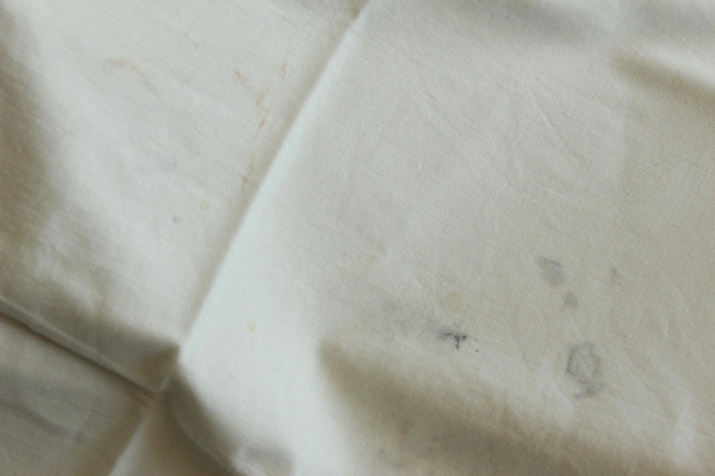 Vintage 1960s Pillowcases with Embroidered Pansy Flowers