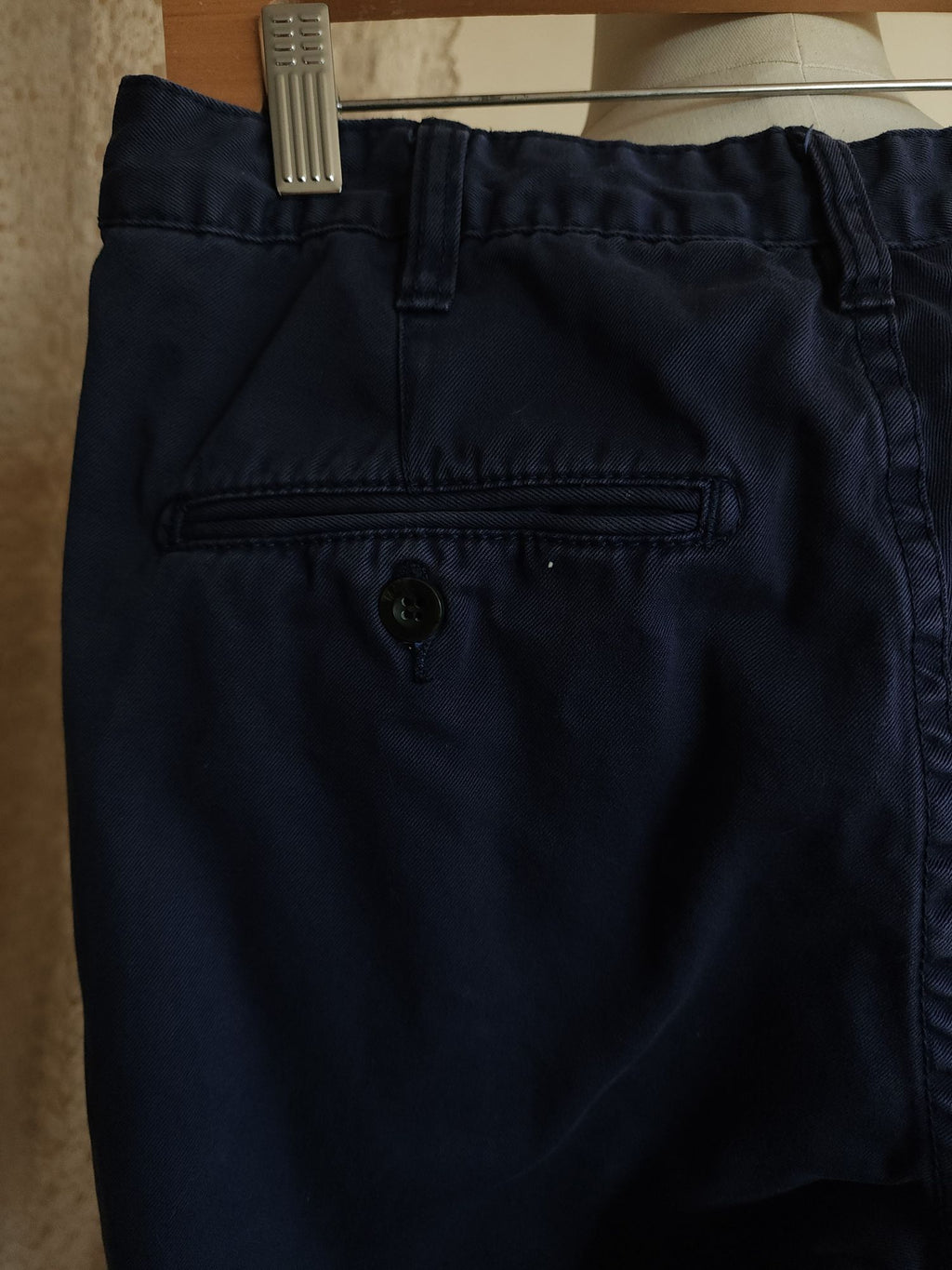 MatchStick Argus Chino Pants, Size 30, Navy Blue, Straight Leg