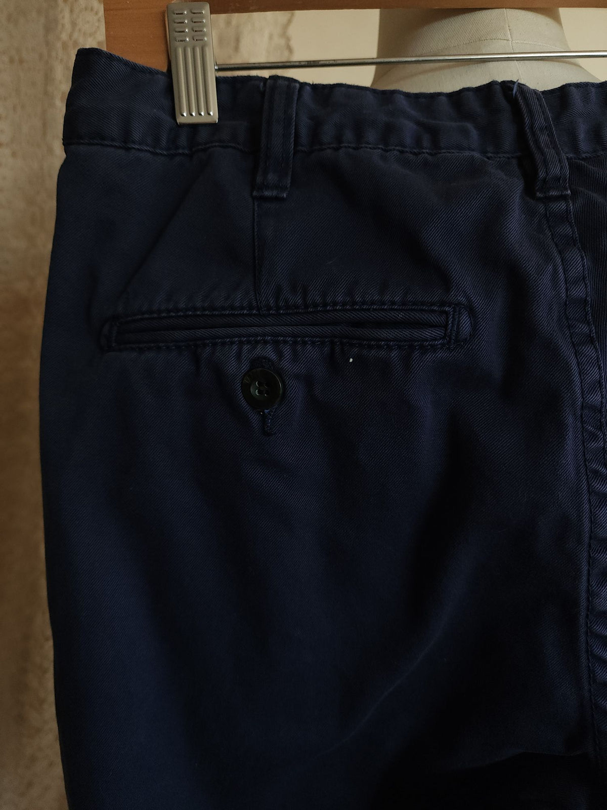MatchStick Argus Chino Pants, Size 30, Navy Blue, Straight Leg