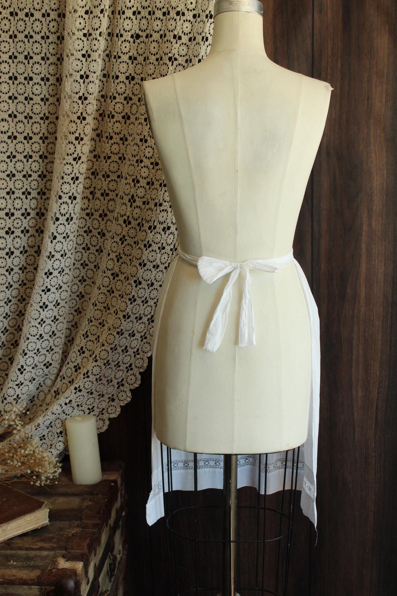 Vintage Antique 1920s Apron
