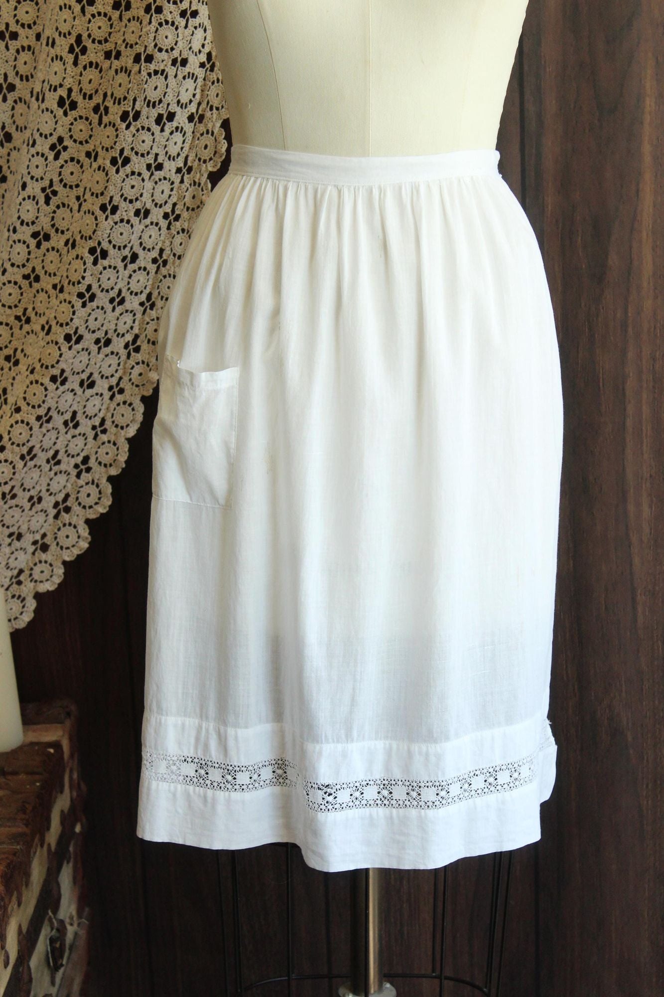 Vintage Antique 1920s Apron