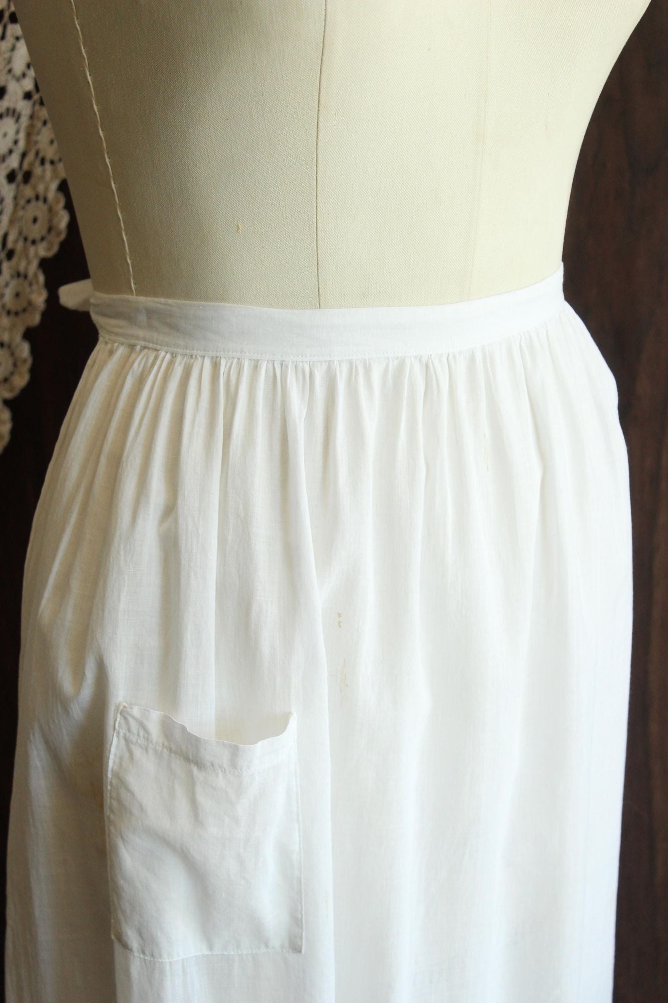 Vintage Antique 1920s Apron