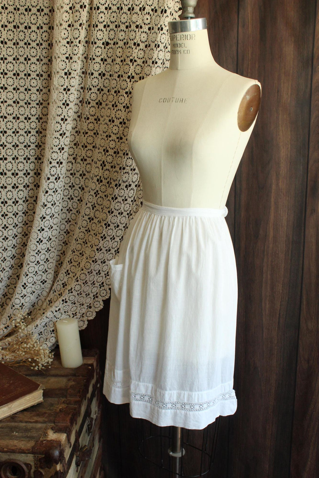 Vintage Antique 1920s Apron