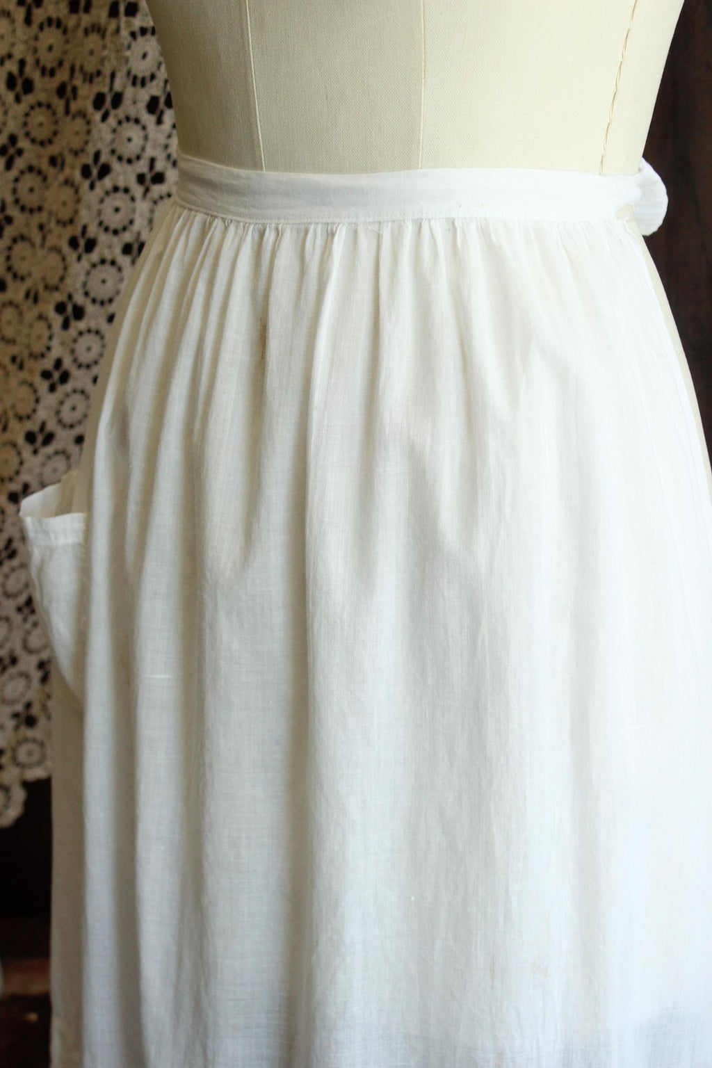 Vintage Antique 1920s Apron