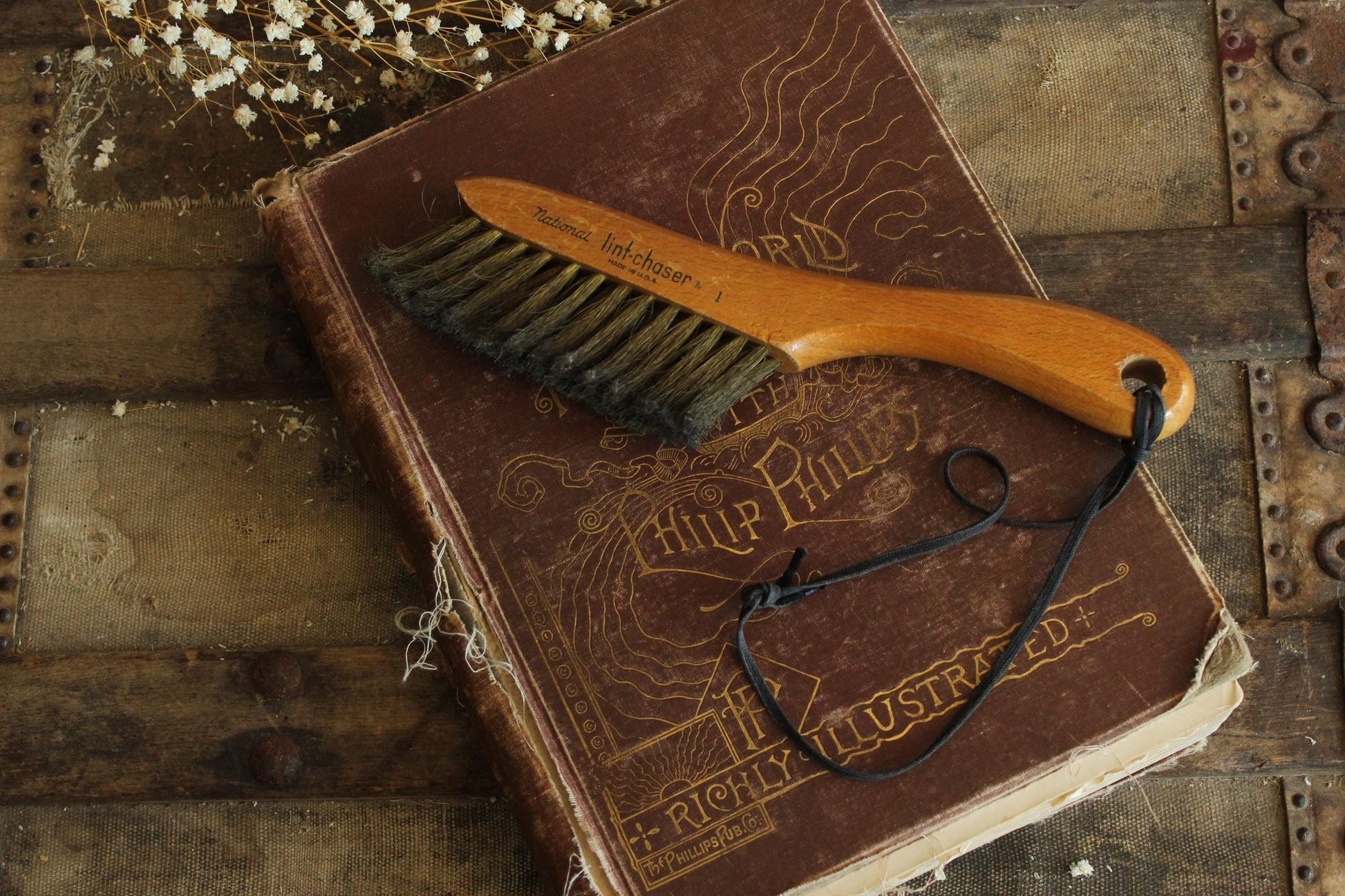 Vintage 1950s National Lint Chaser No 1 Clothing Brush