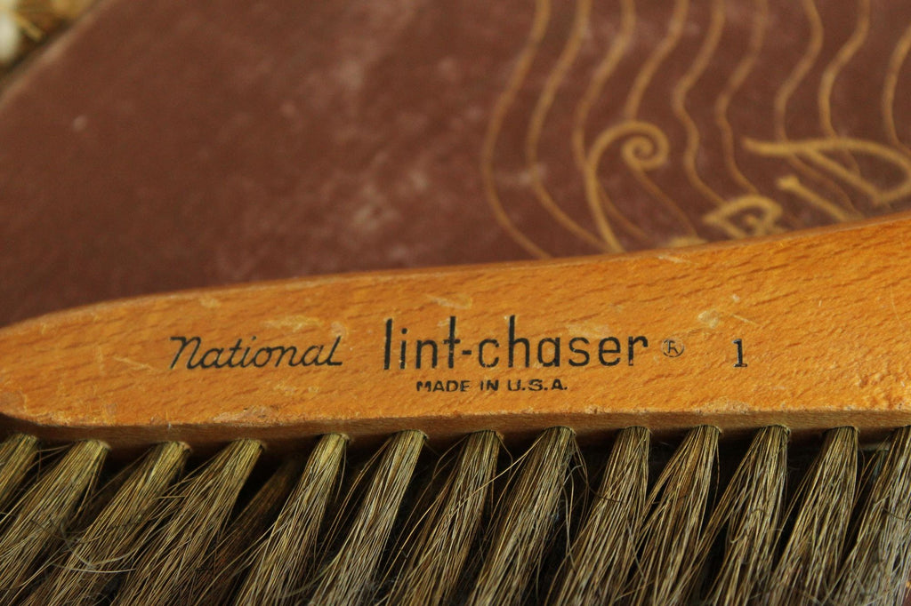 Vintage 1950s National Lint Chaser No 1 Clothing Brush