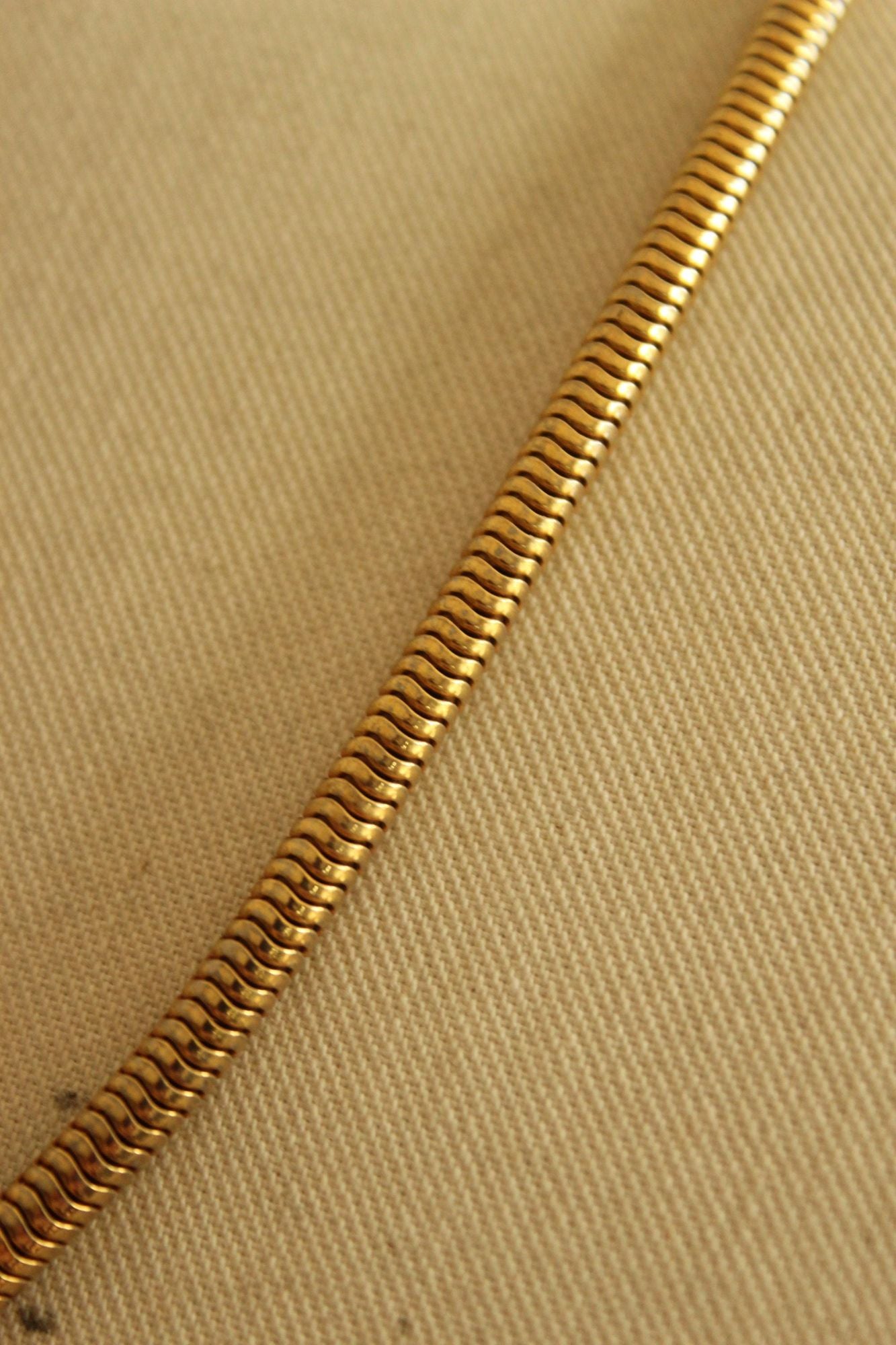 Vintage Snake Chain Necklace