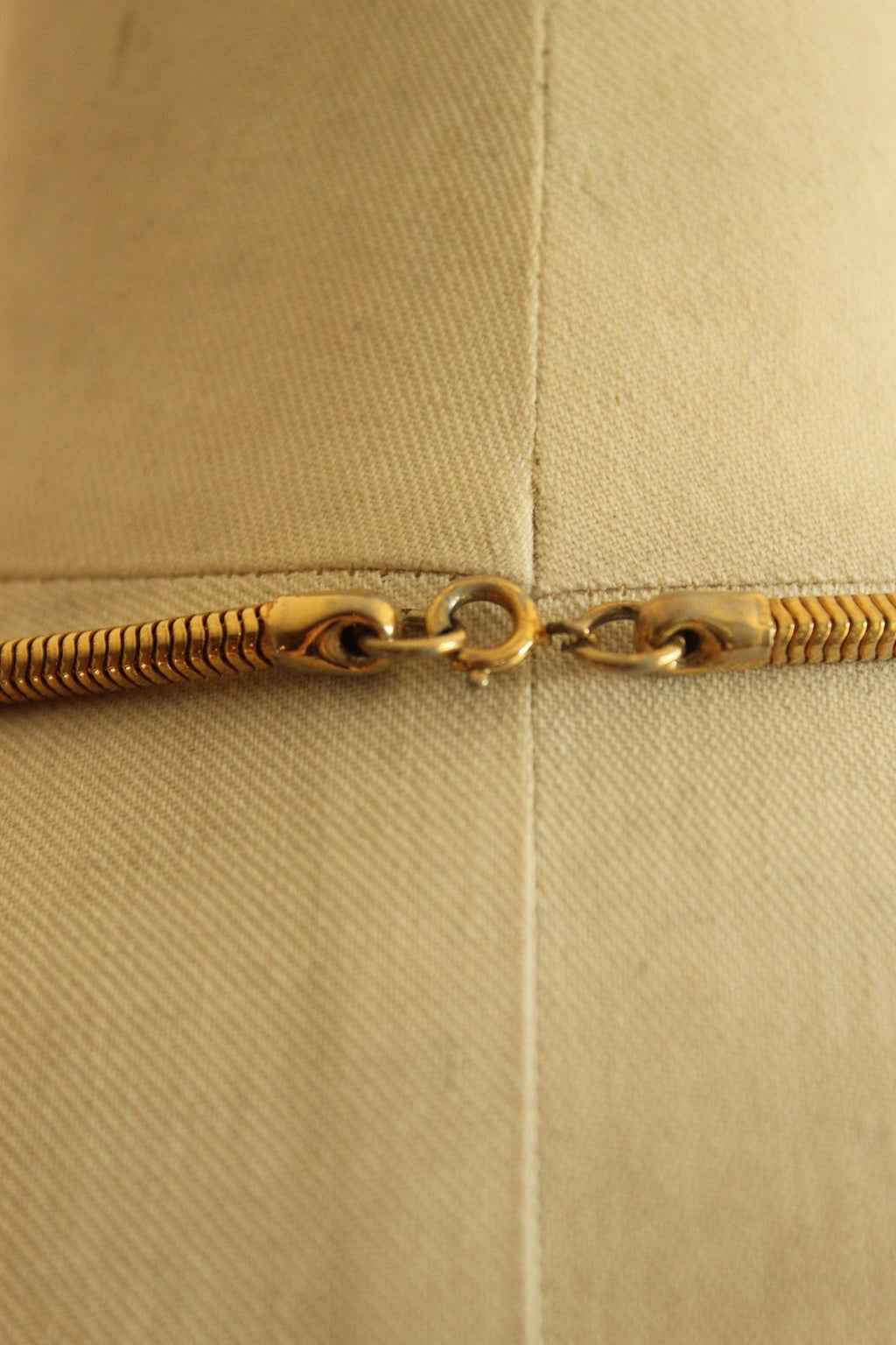 Vintage Snake Chain Necklace