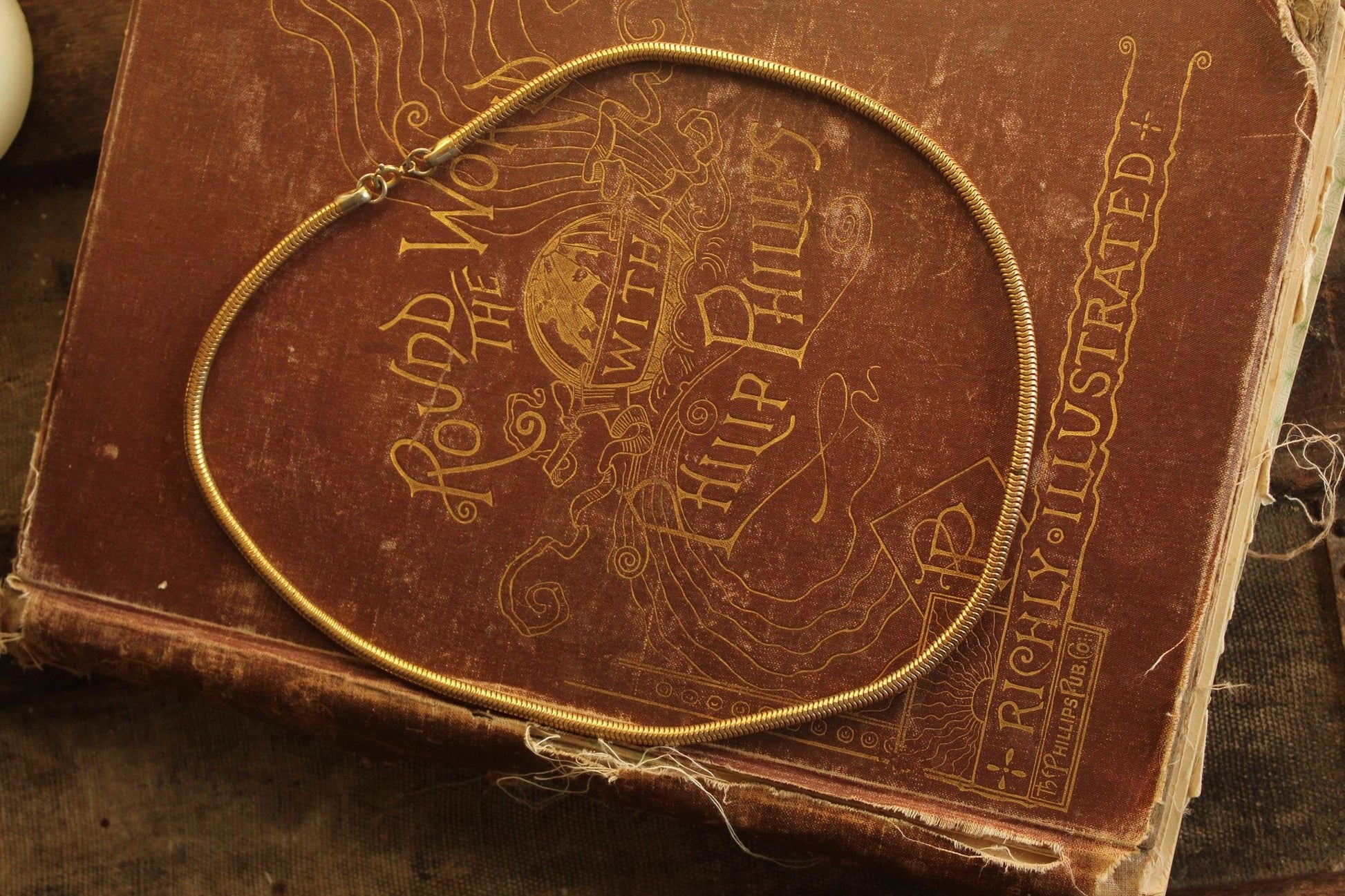 Vintage Snake Chain Necklace