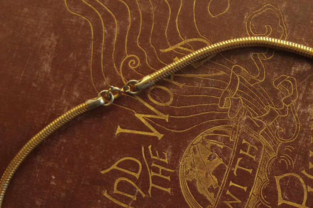 Vintage Snake Chain Necklace