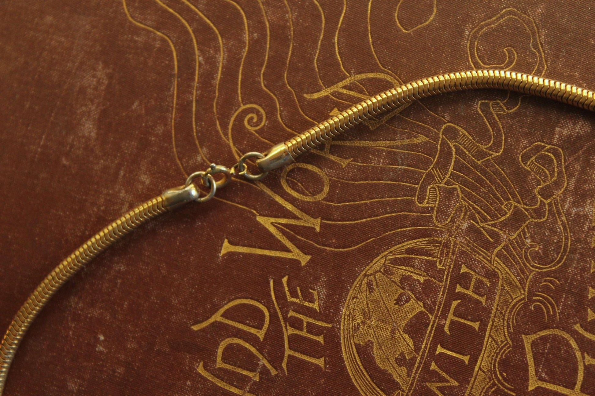 Vintage Snake Chain Necklace