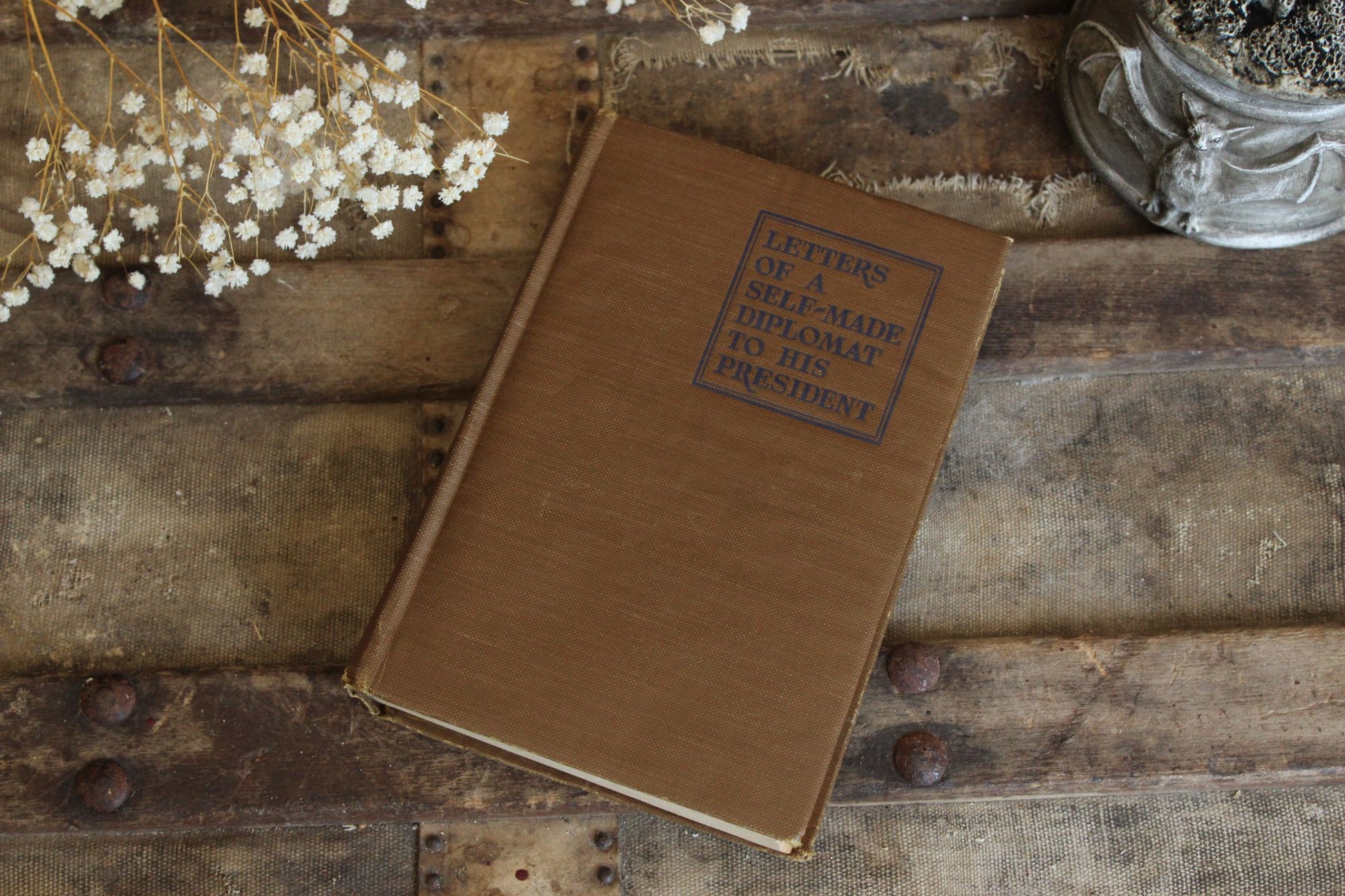 Vintage 1920s Book, Will Rogers, "Letters Of a Self Made Diplomat to His President."