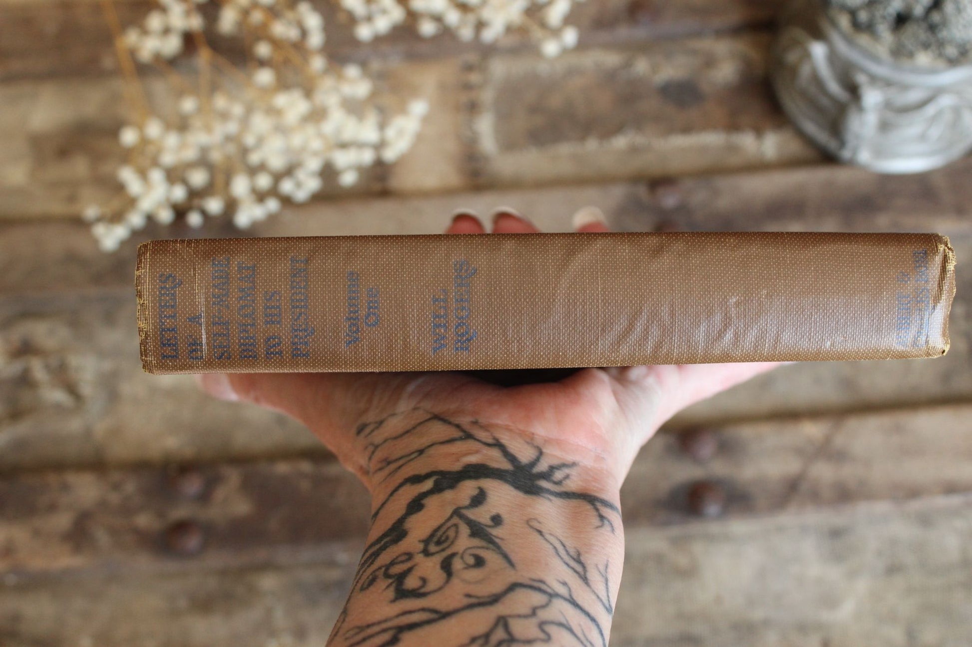 Vintage 1920s Book, Will Rogers, "Letters Of a Self Made Diplomat to His President."