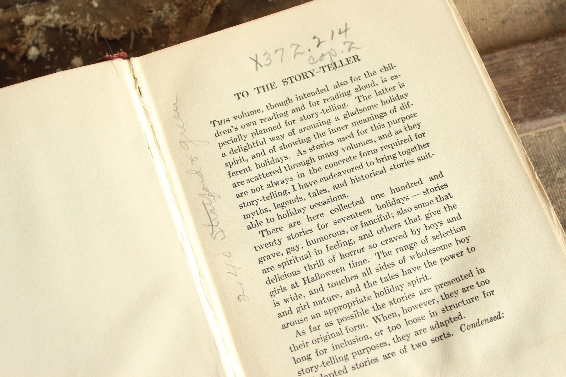 Vintage 1910s Book, "Good Stories for Great Holidays" by Frances Jenkins Olcott