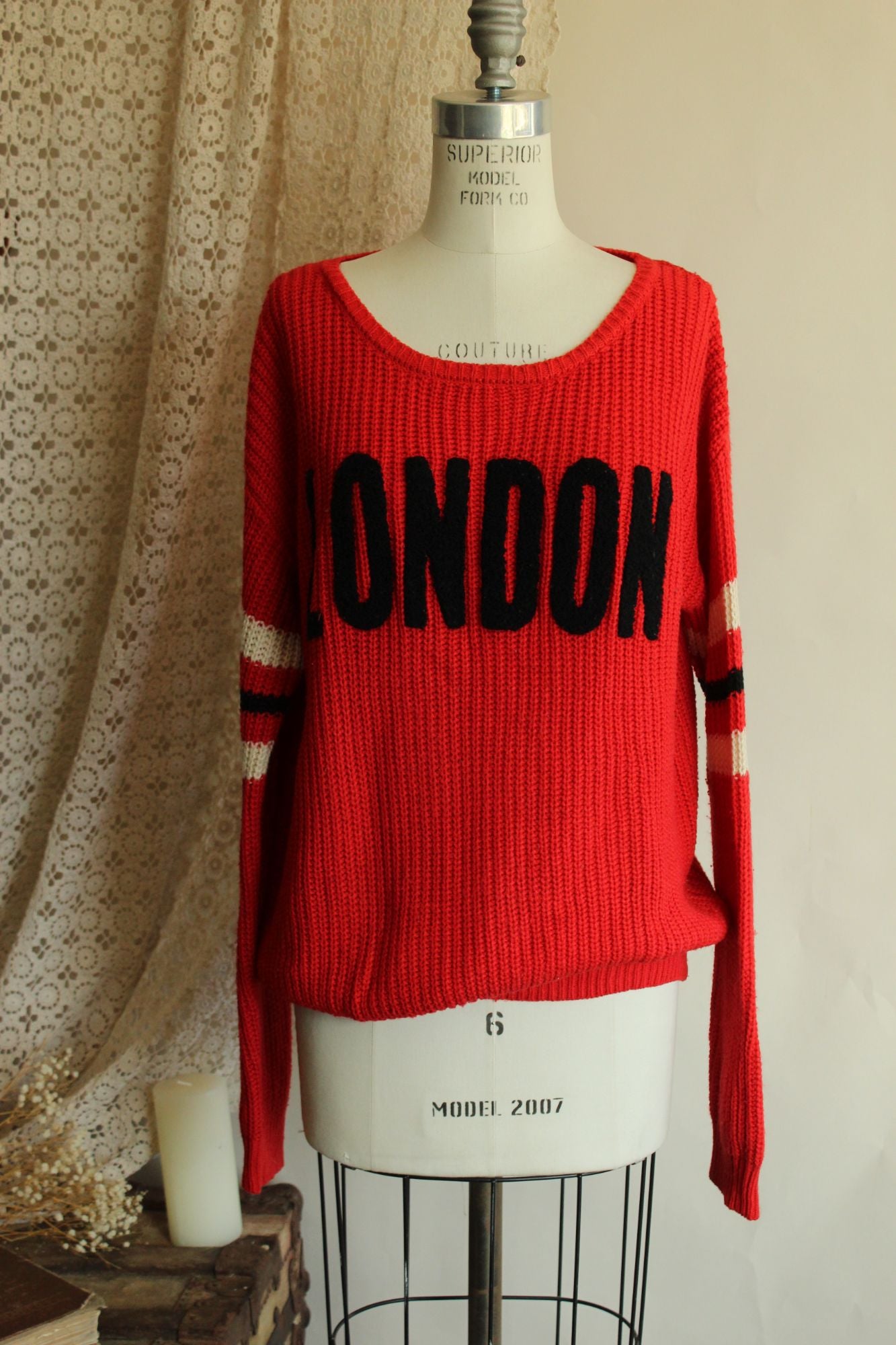 Ultra Flirt Womens London Sweater