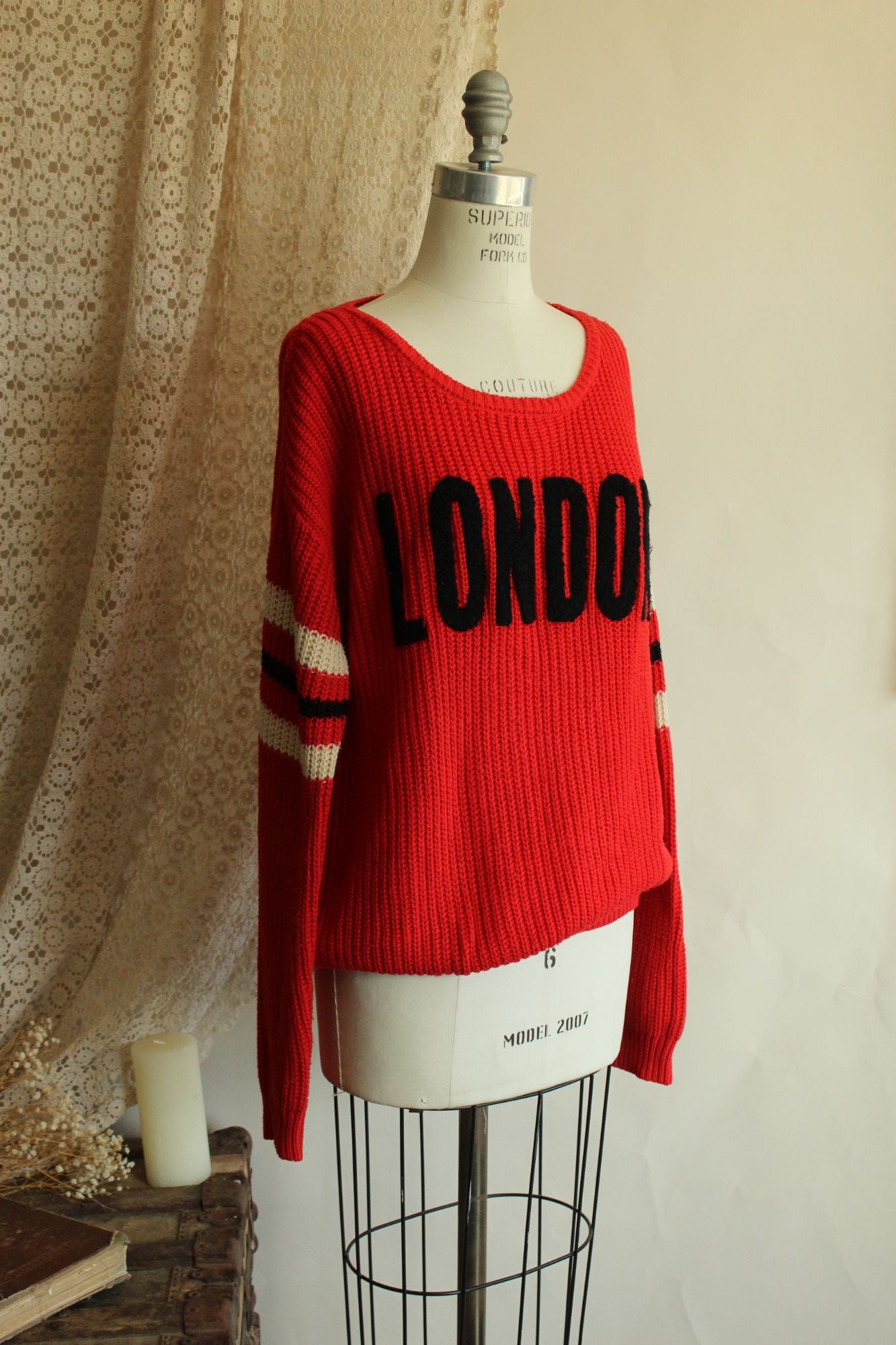 Ultra Flirt Womens London Sweater