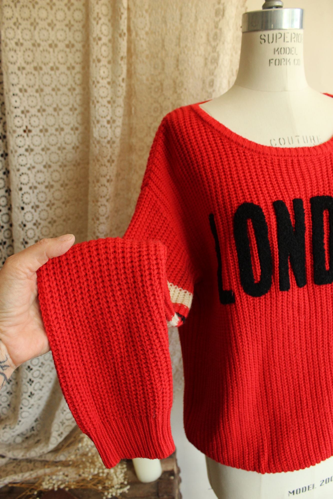 Ultra Flirt Womens London Sweater