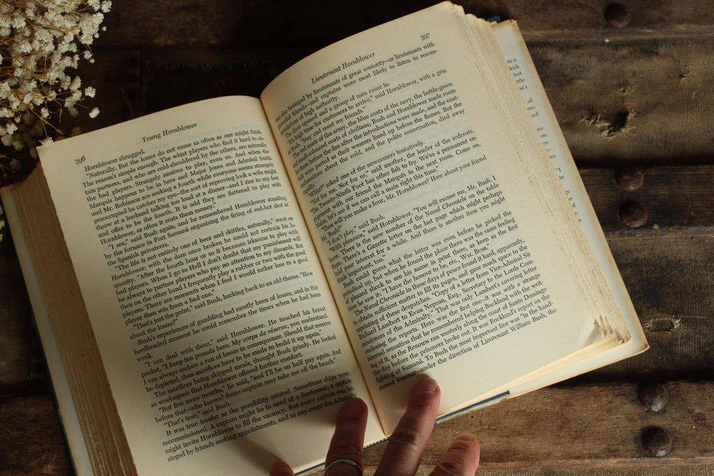 Vintage 1950s Book, "Young Hornblower", C.S. Forester, Three Complete Novels in One