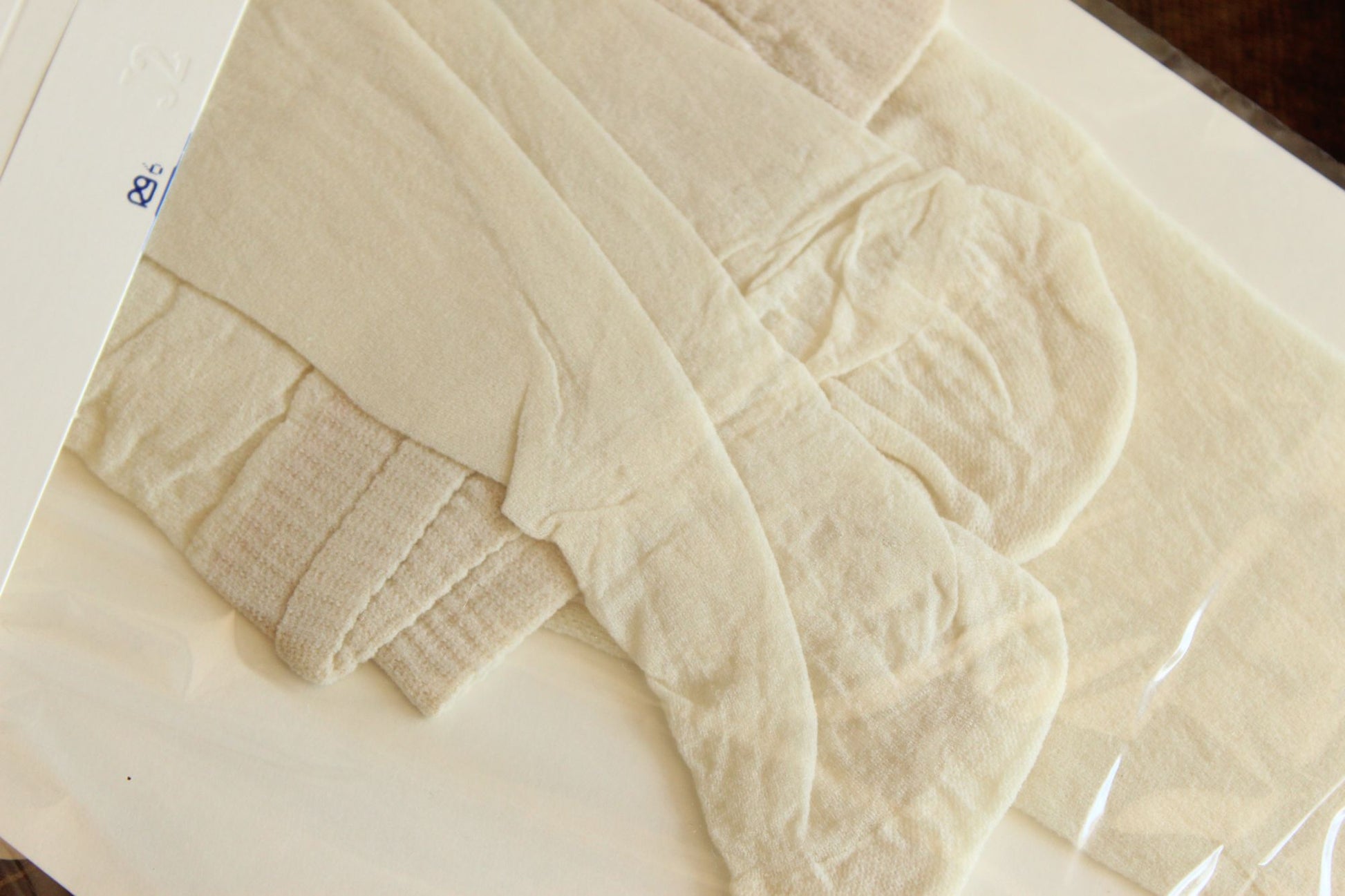 Vintage 1980s 1990s Pantyhose, New NOS Hanes Too, Size AB Pearl