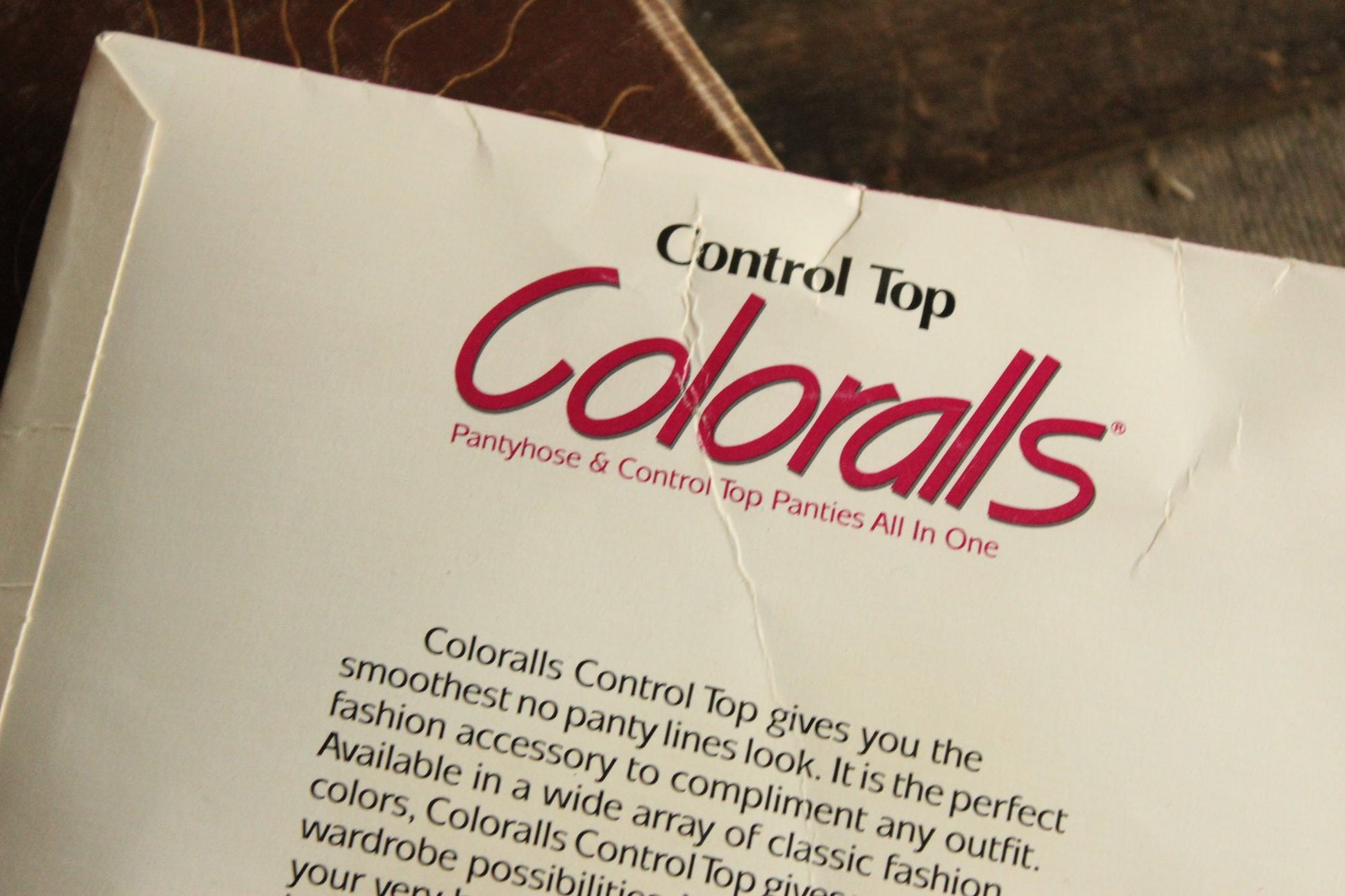 Vintage 1980s 1990s Pantyhose, Control Top Coloralls Basic Black, Size A-B, Sandalfoot