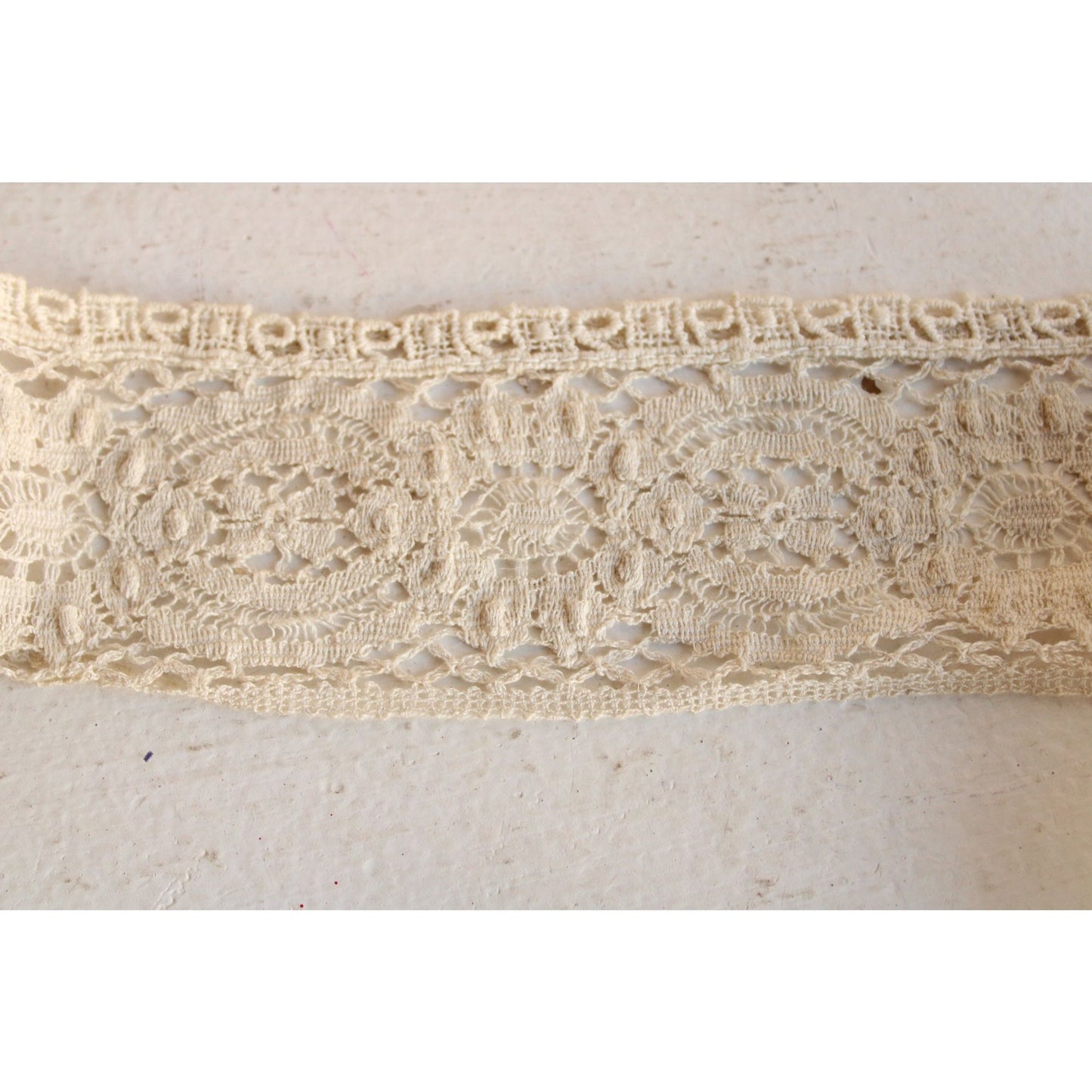 Vintage Edwardian Lace, Ivory 1 & 7/8" Wide, 50" Piece
