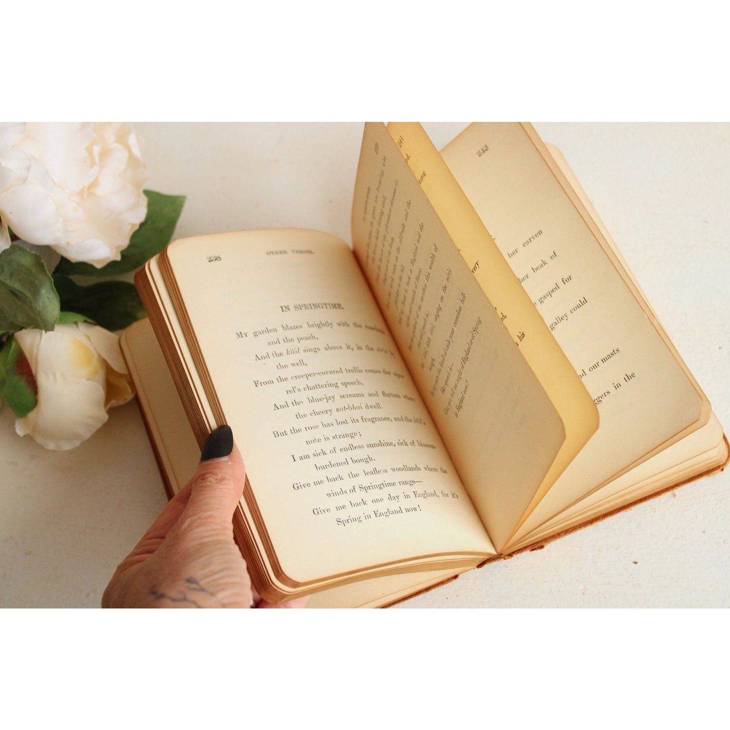 Vintage Antique 1920s Book, "The Poems of Rudyard Kipling"