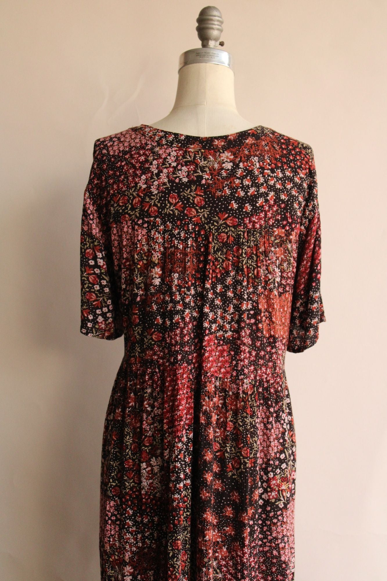 Knox Rose Women's Dress, Size 1X, Boho Folk Style