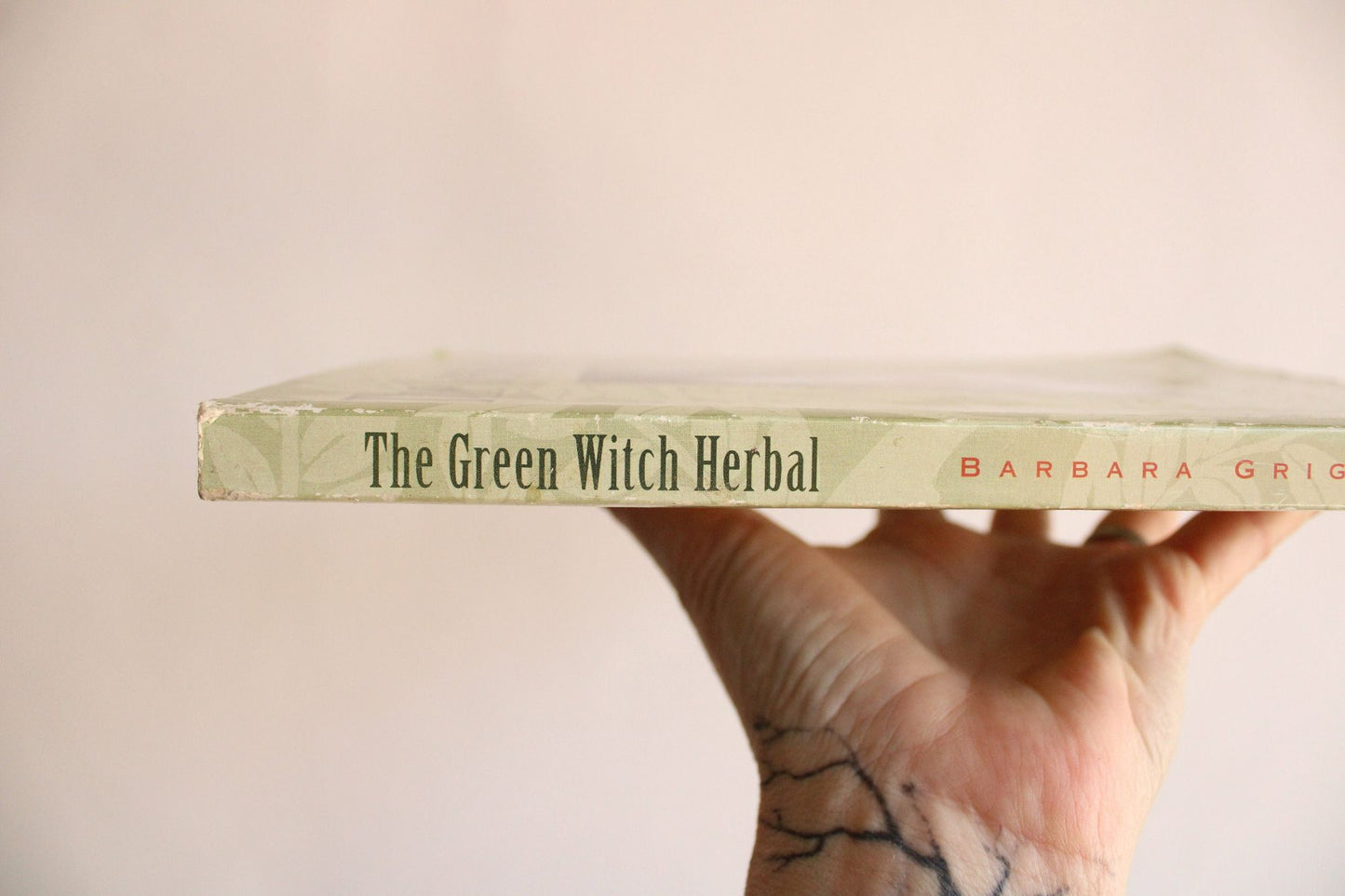 Vintage 1990s Book, "The Green Witch Herbal" by Barbara Griggs, 1994