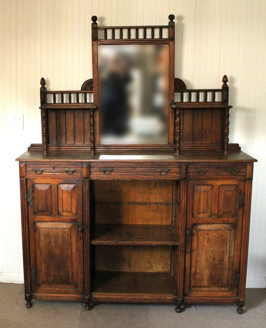 Antique 1800s Victorian Sideboard