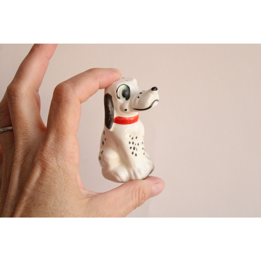 Vintage 1950s Dalmatian Dog Salt and Pepper Shaker