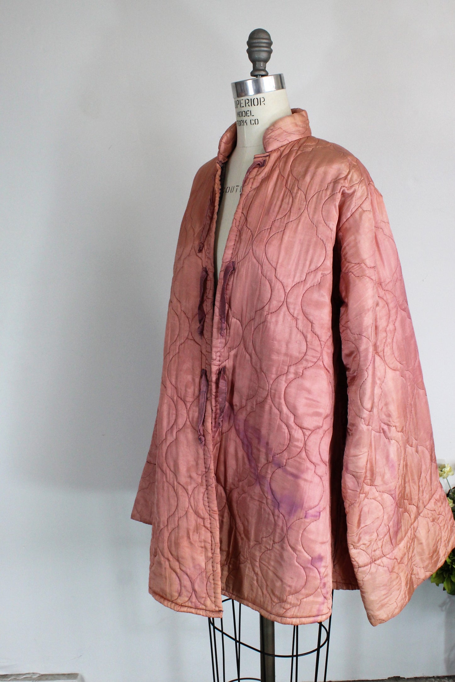 Vintage Asian Quilted Jacket 