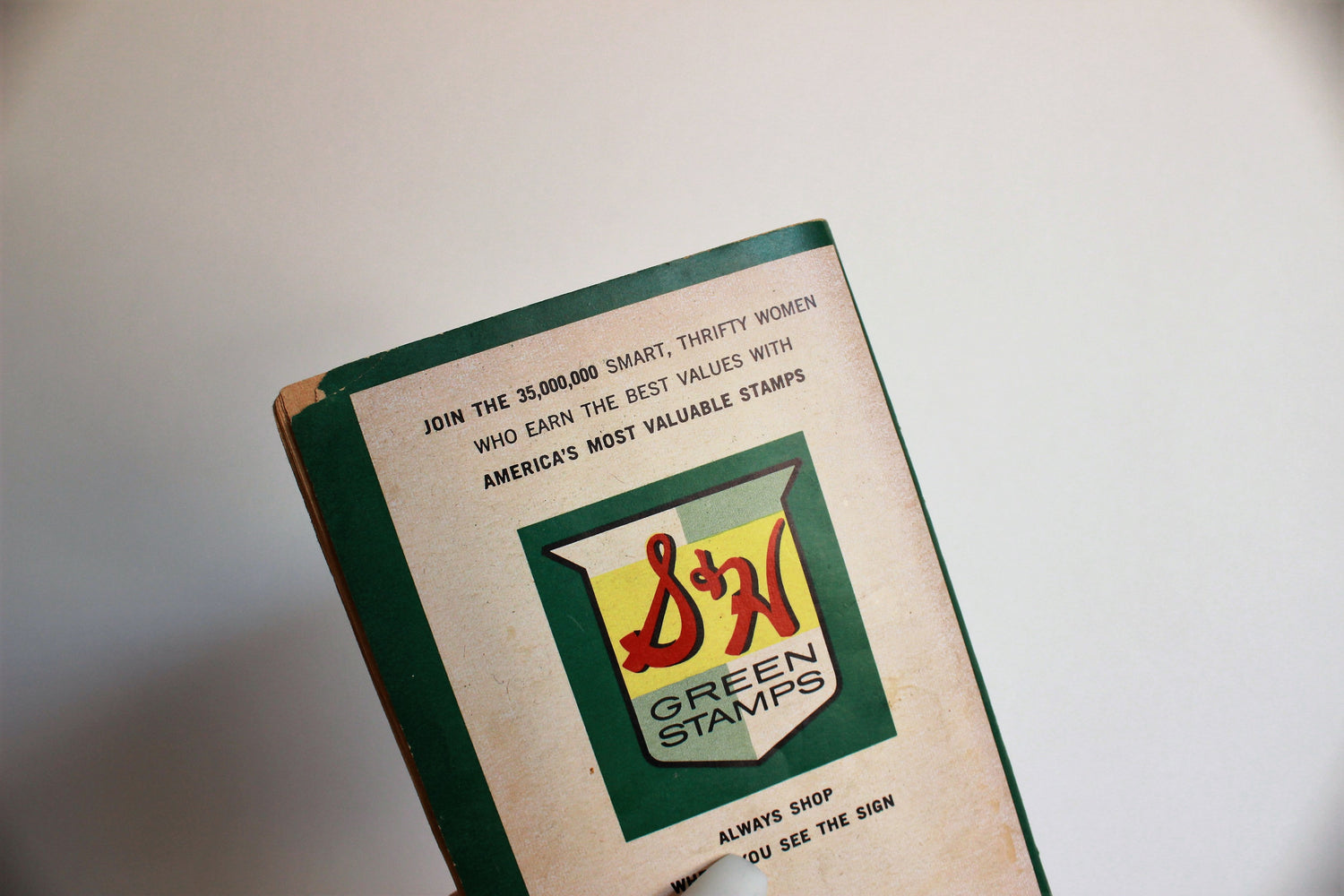 Vintage 1960s Green Stamps Books