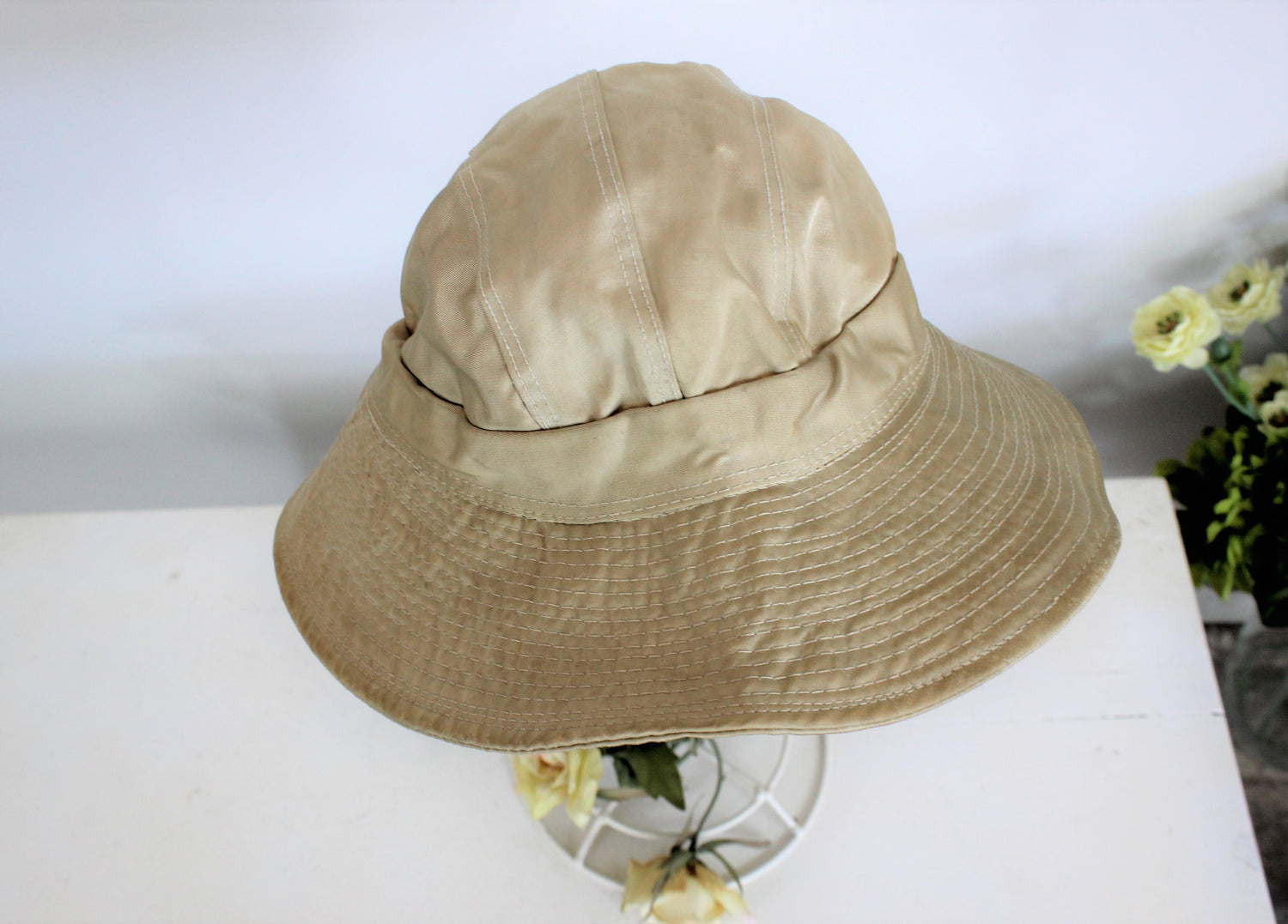 Vintage 1950s Women's Sun Hat by New York Creation – Toadstool Farm Vintage