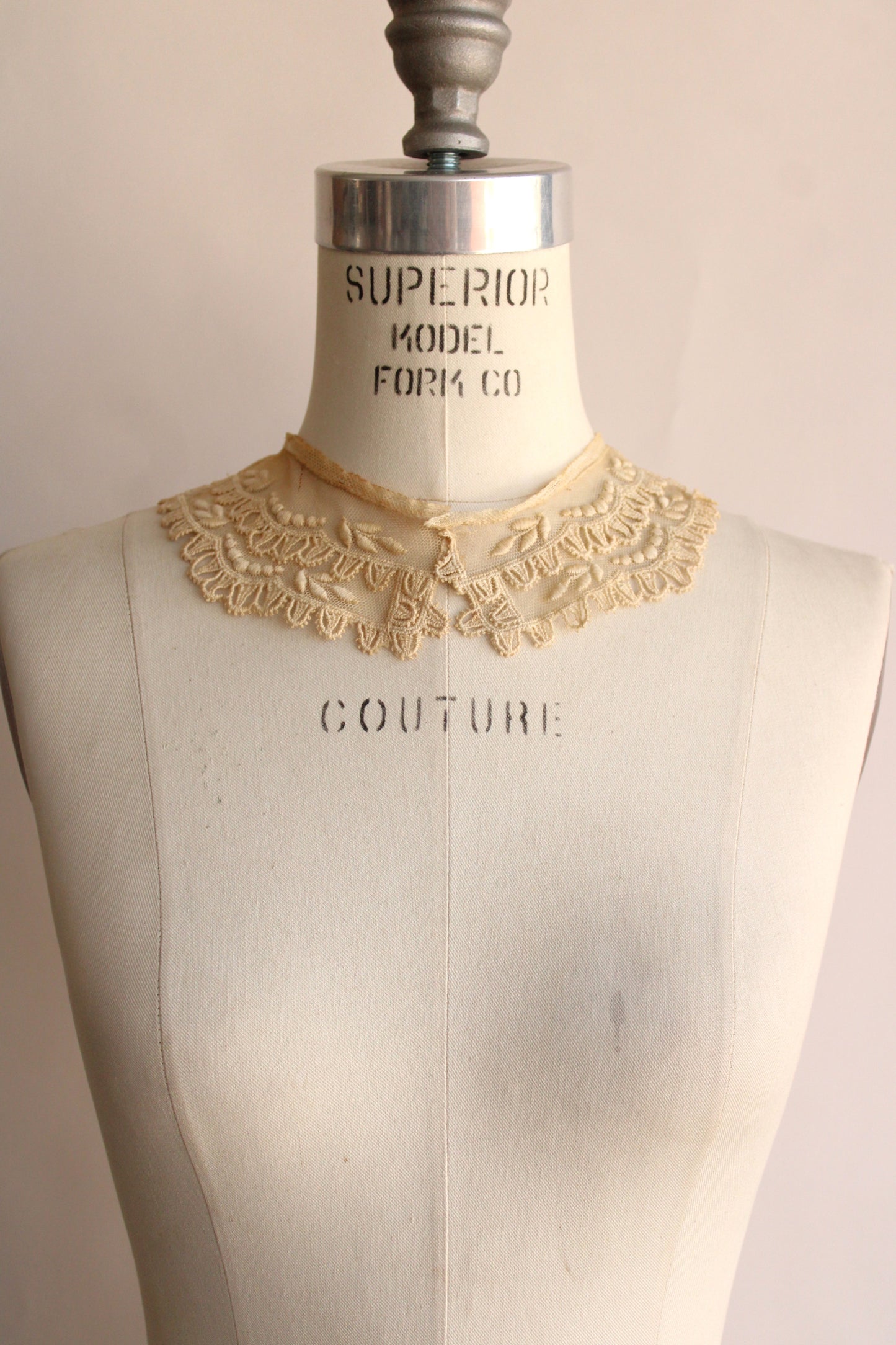 Antique 1910s 1920s Lace Collar