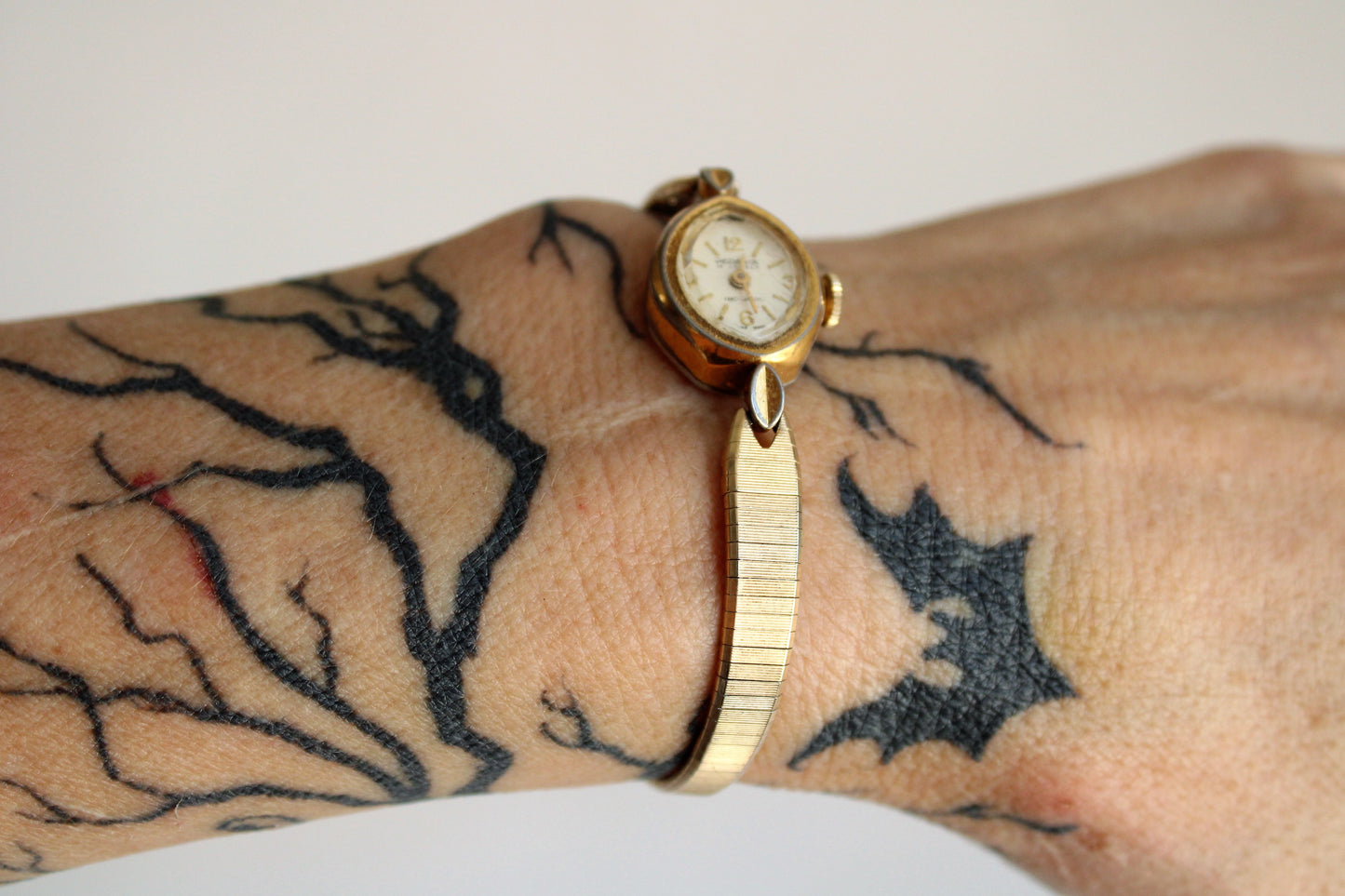 Vintage 1950s Rodania 17 Jewels Incabloc Wrist Watch