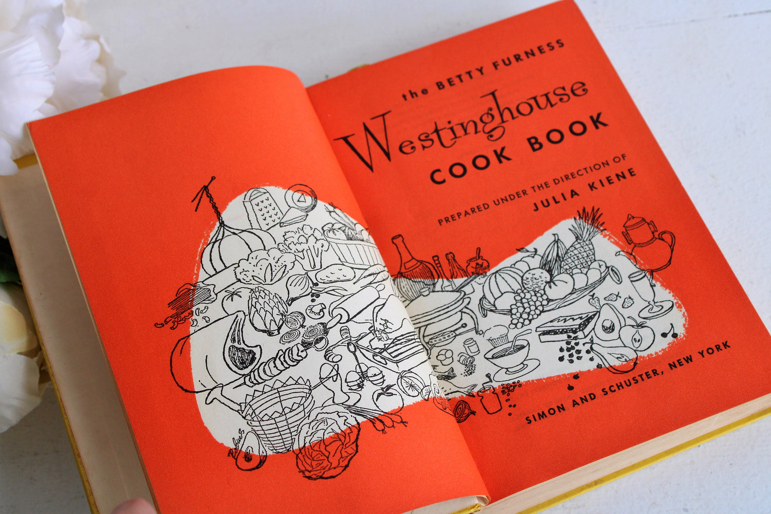 Vintage 1950s Westinghouse Cook Book by Betty Furness