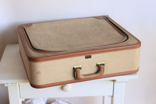 Vintage 1940s Platt Luggage Suitcase